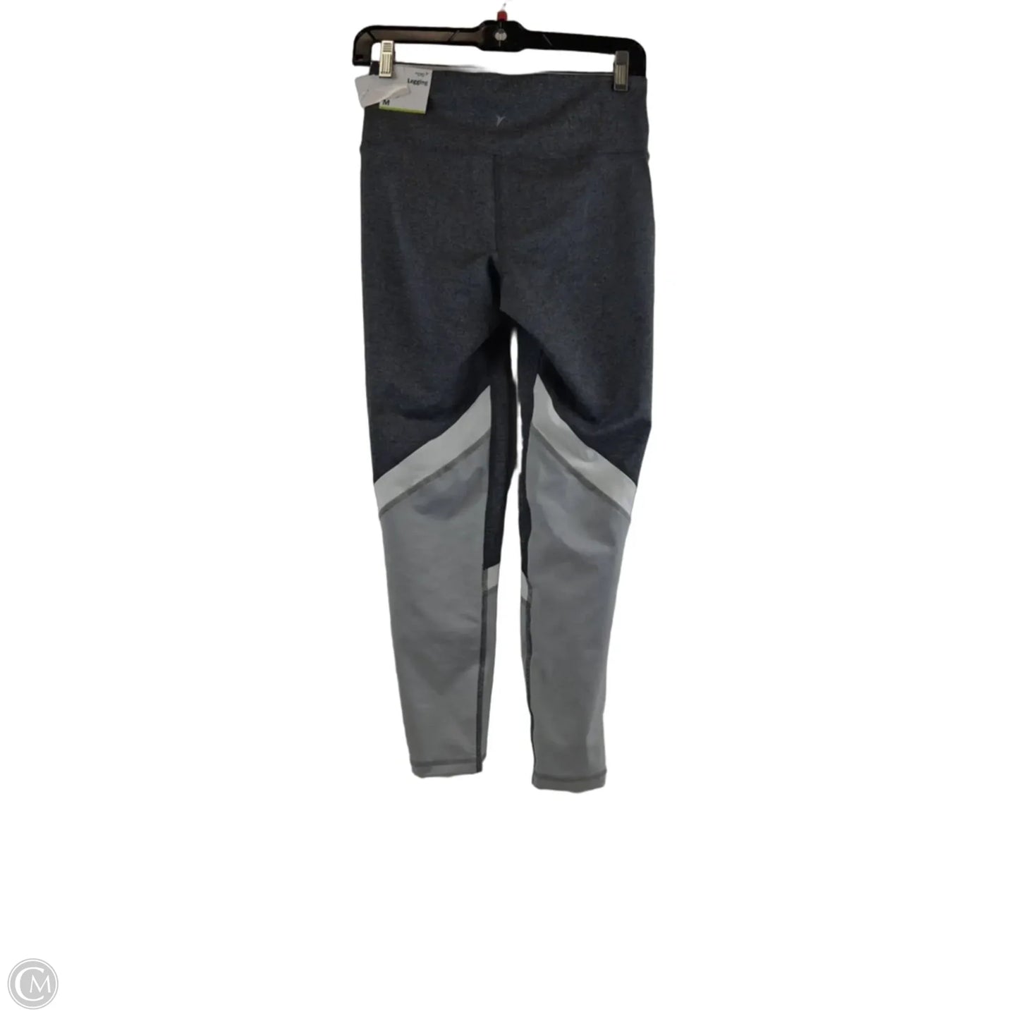 Athletic Leggings By Old Navy In Grey, Size: M