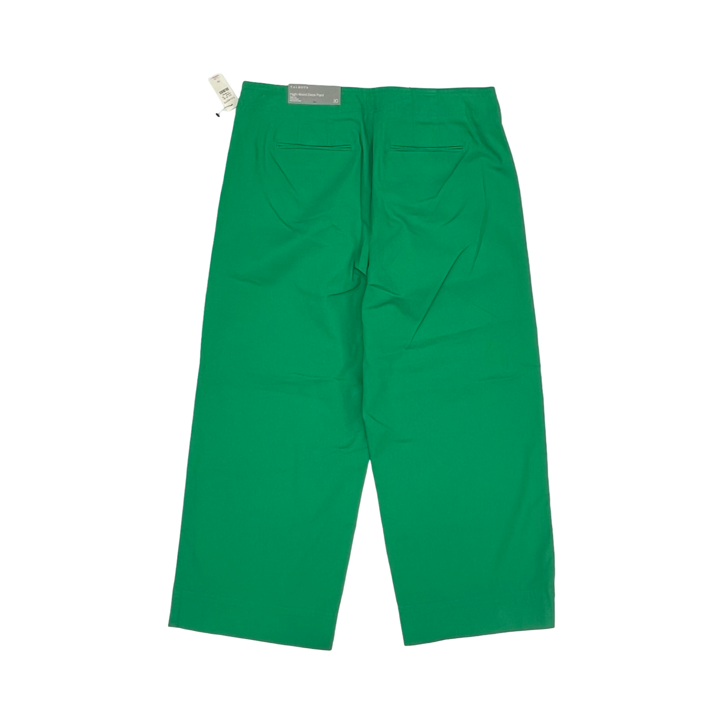 Pants Cropped By Talbots In Green, Size:10