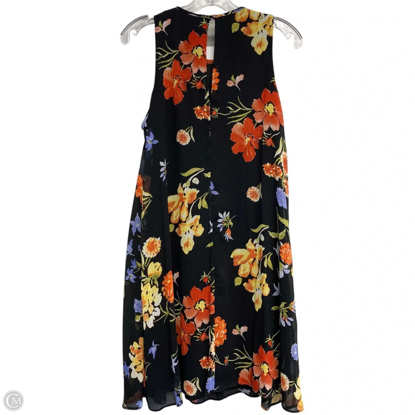 Dress Casual Short By Calvin Klein In Floral Print, Size: M