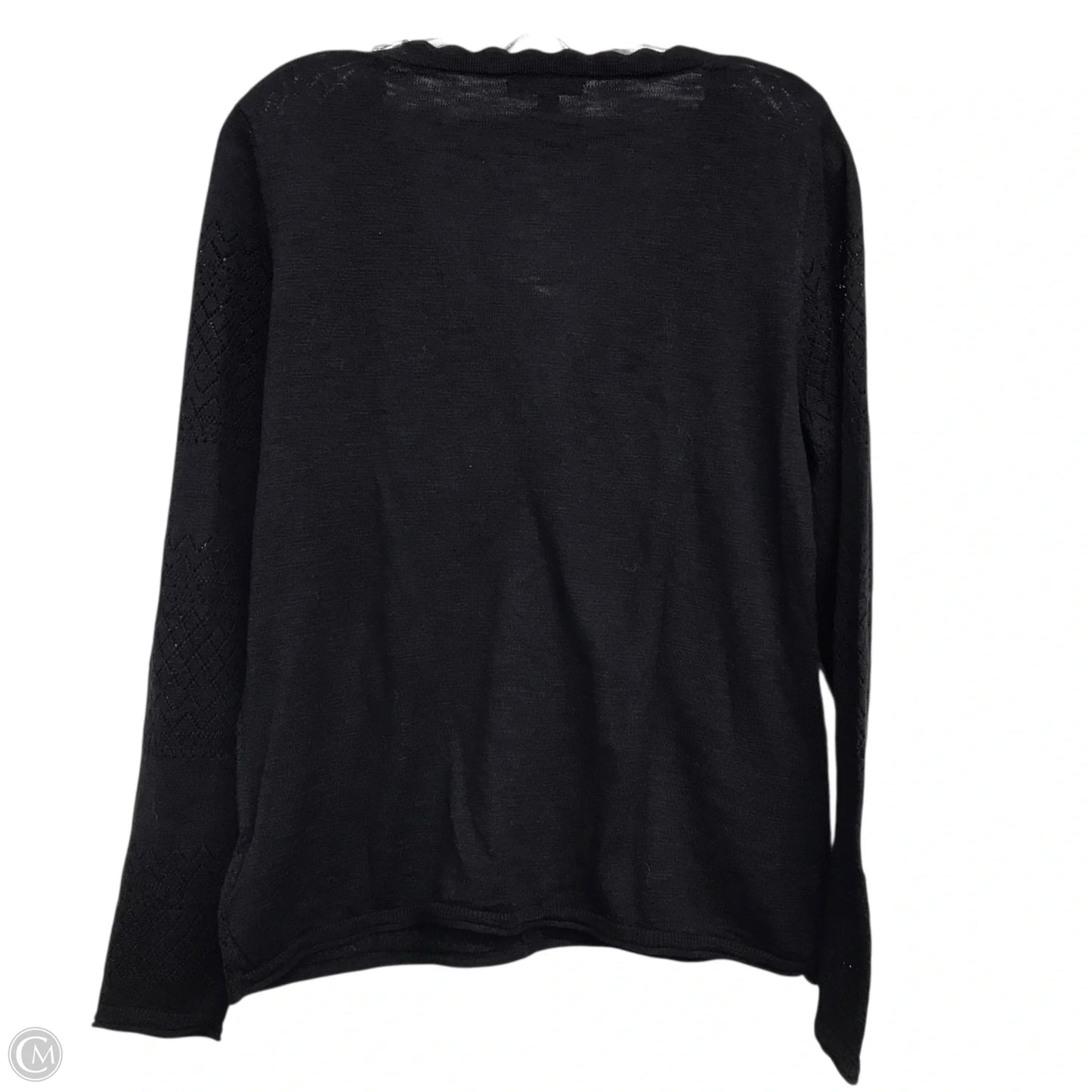 Cardigan Designer By Frye In Black, Size: M