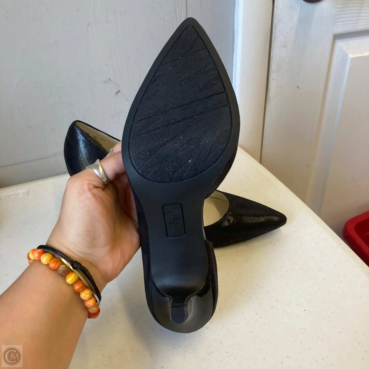 Shoes Heels Stiletto By Anne Klein In Black, Size: 8