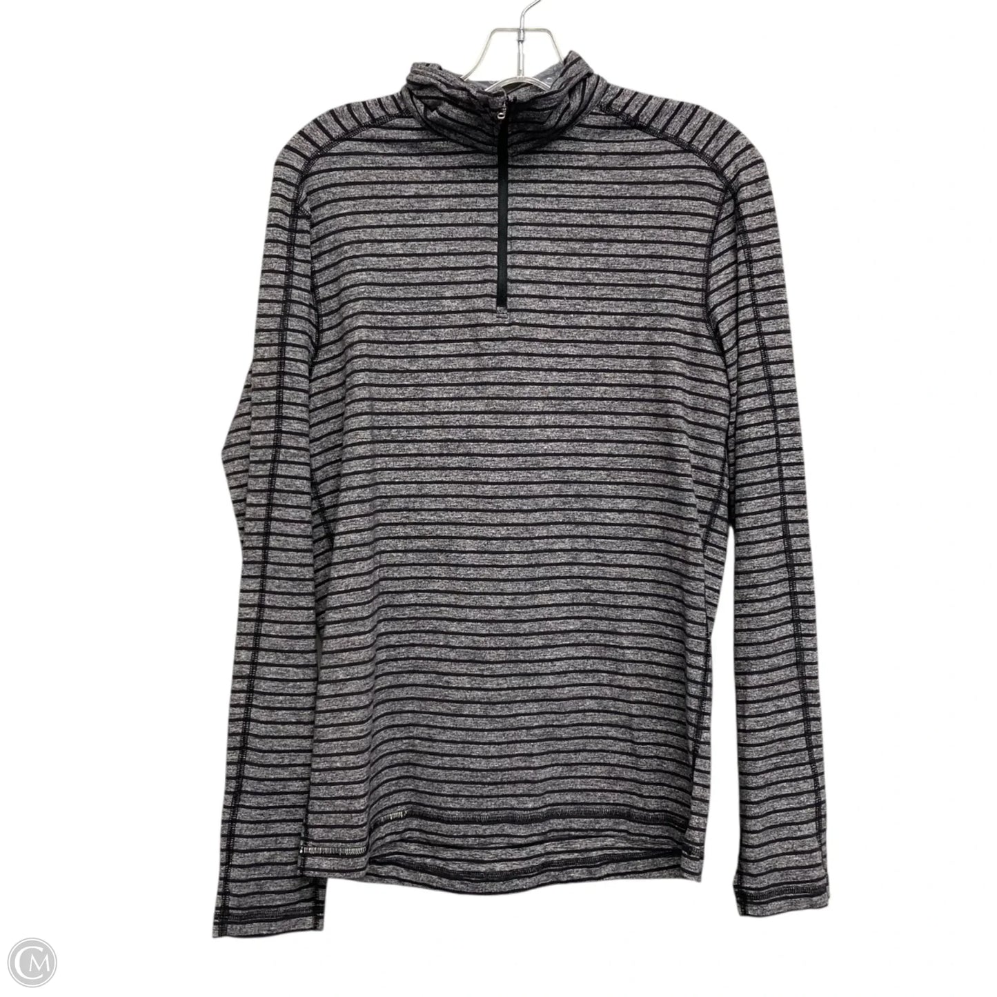Athletic Jacket By Lululemon In Grey, Size: M