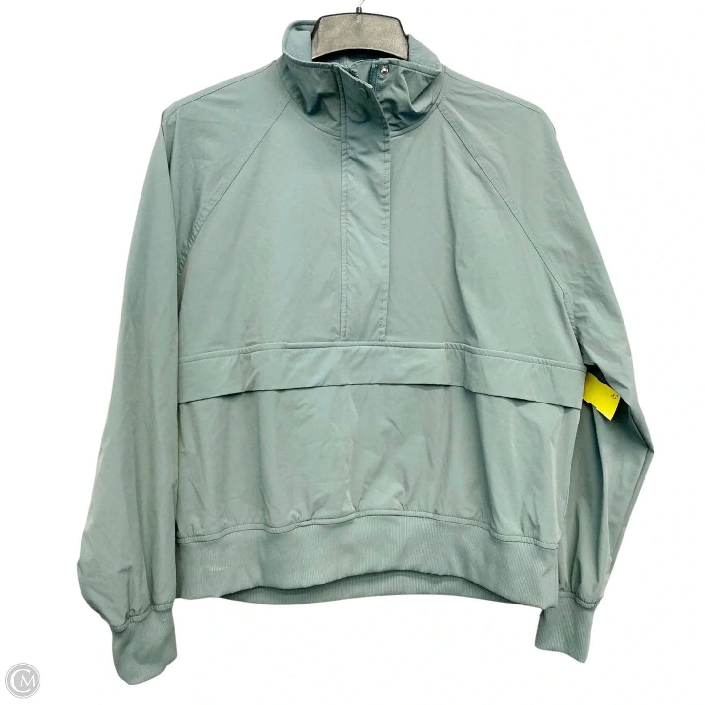 Jacket Windbreaker By Zella In Green, Size: L