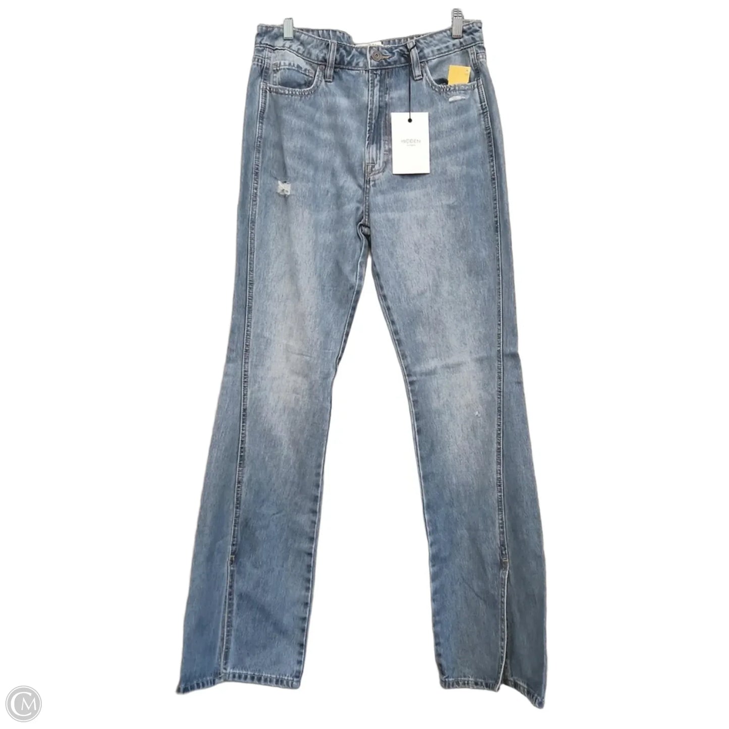 Jeans Boot Cut By Hidden In Blue Denim, Size: 10