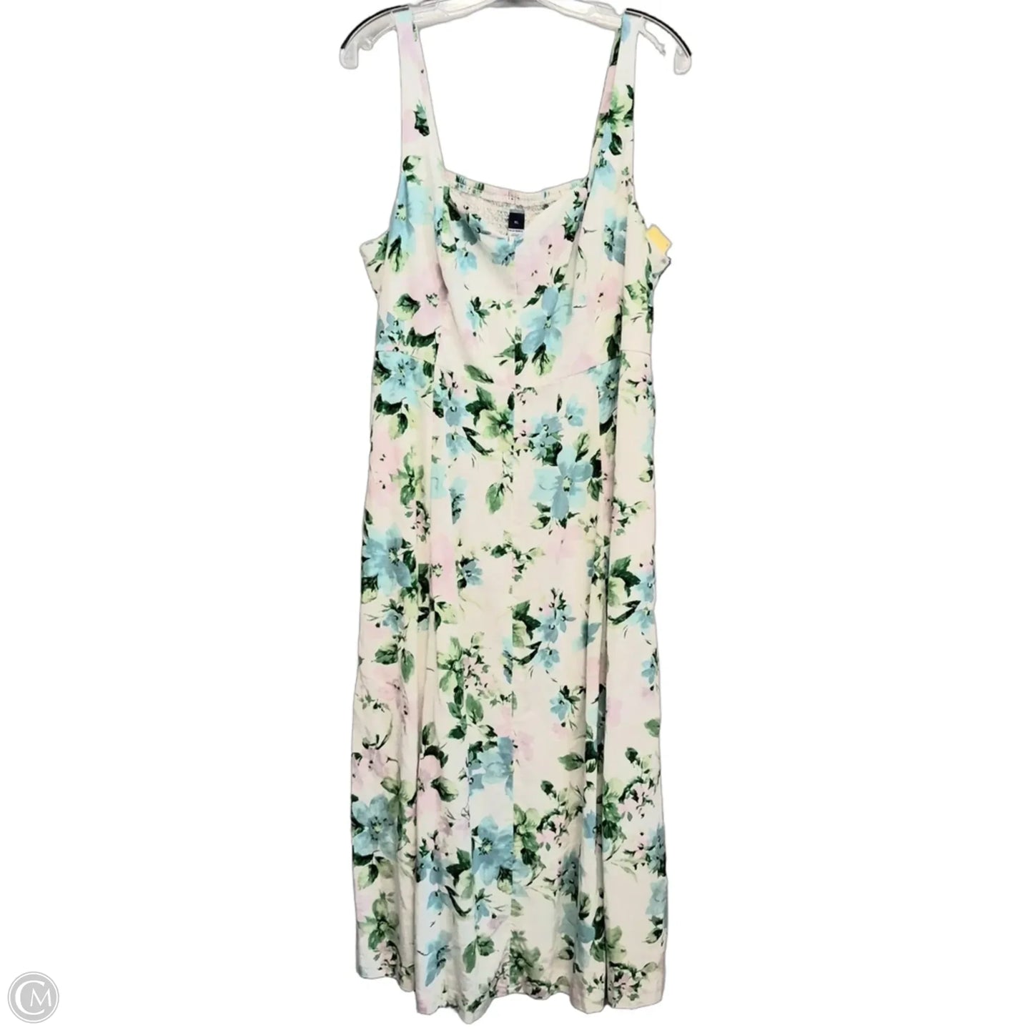 Dress Casual Maxi By Old Navy In Floral Print, Size: Xl