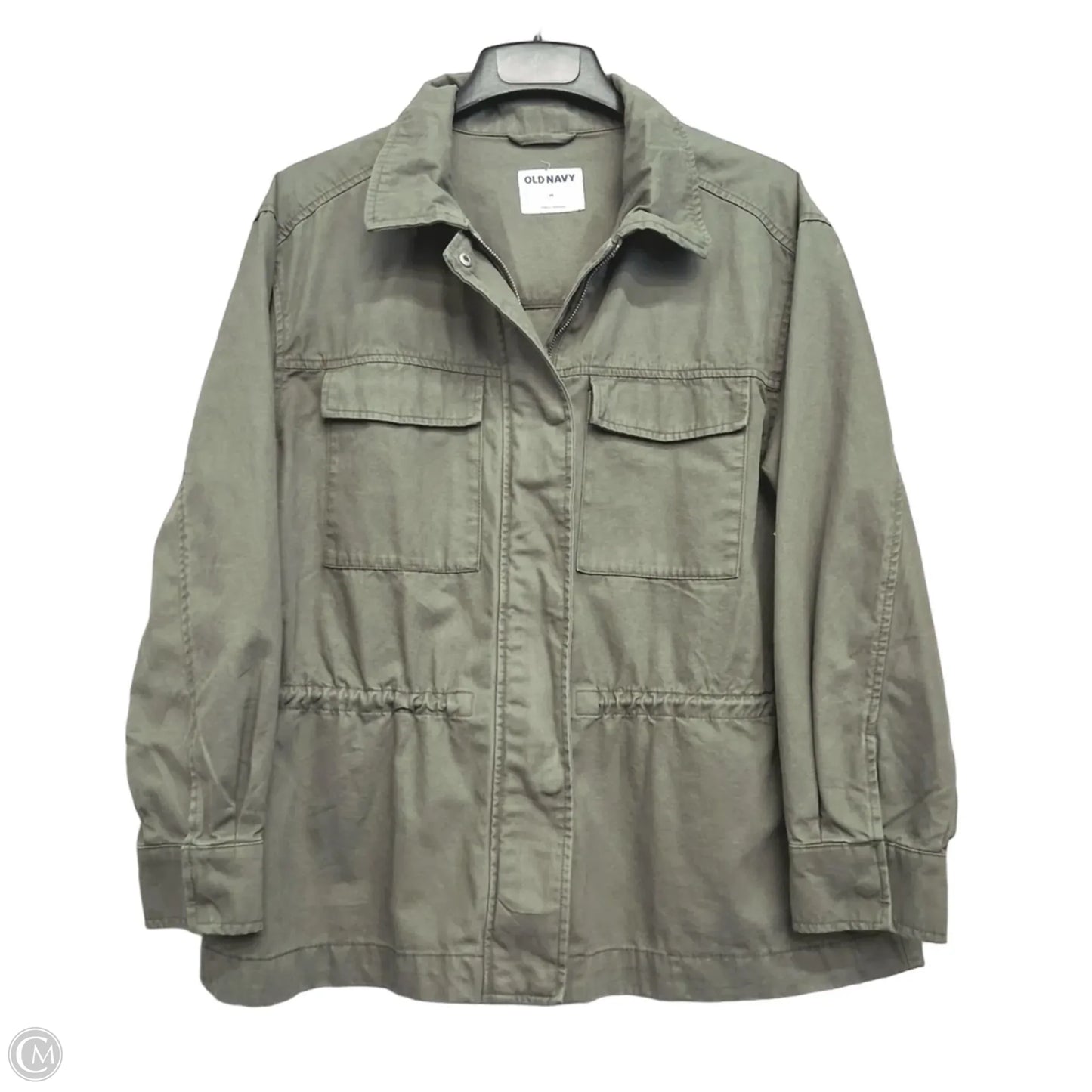 Jacket Utility By Old Navy In Green, Size: M