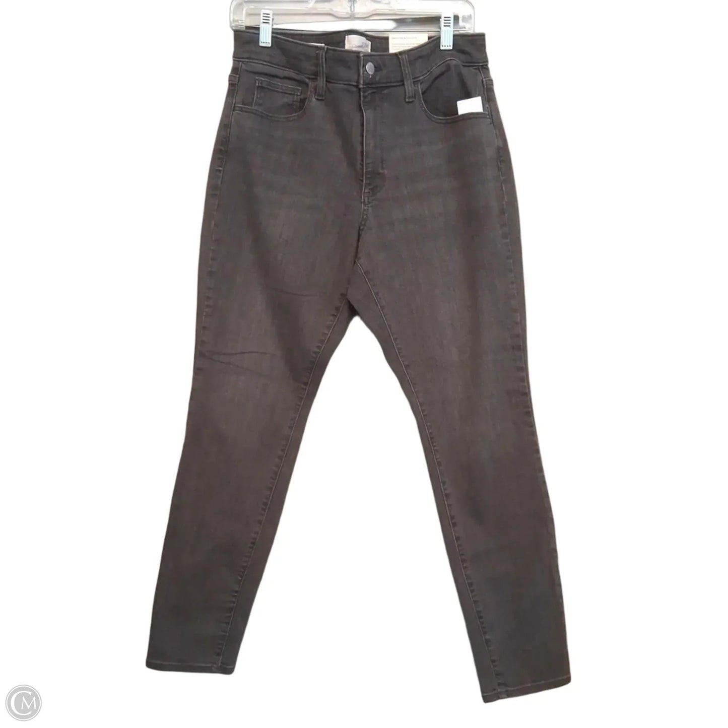 Jeans Skinny By Universal Thread In Grey Denim, Size: 12