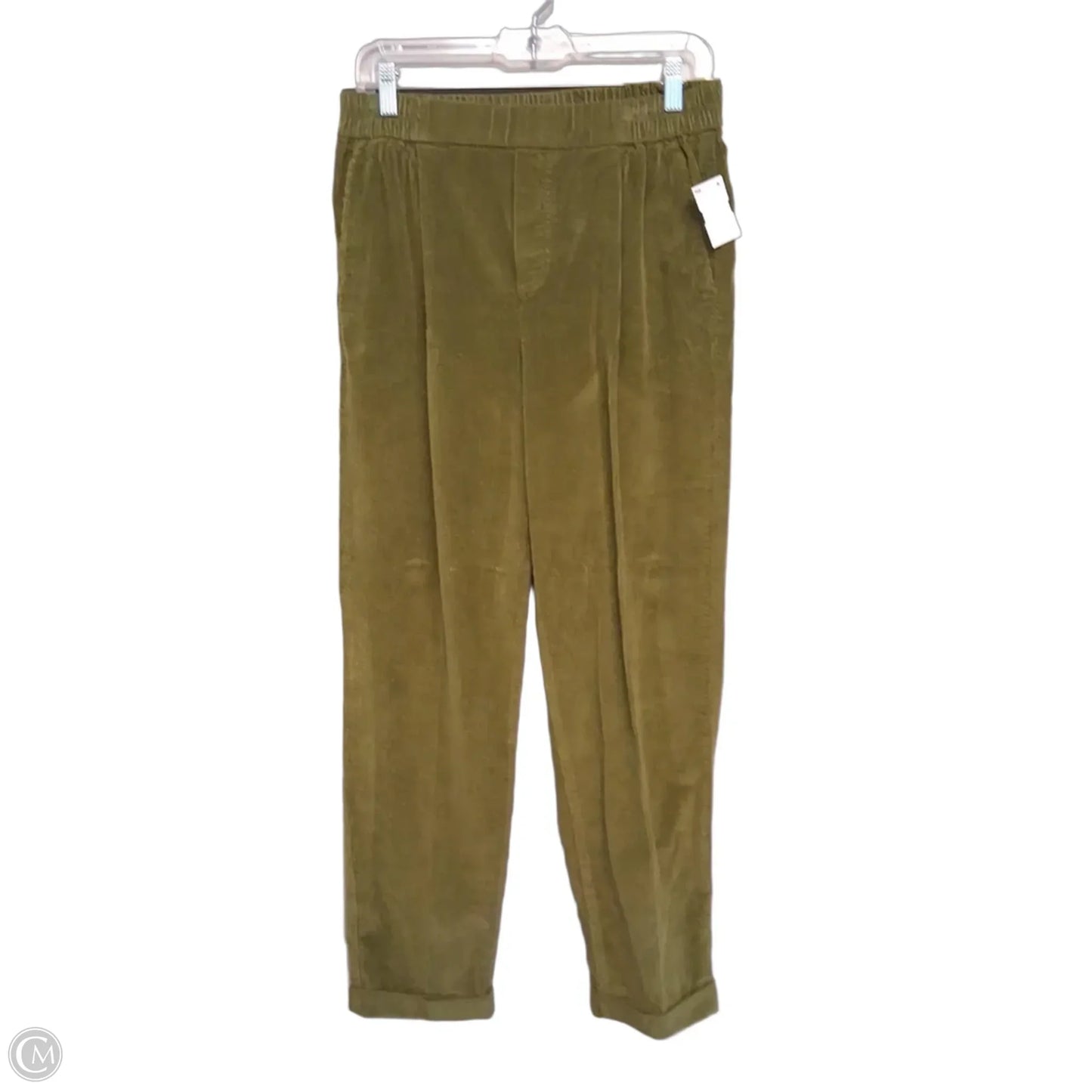 Pants Corduroy By Benetton In Green, Size: 6