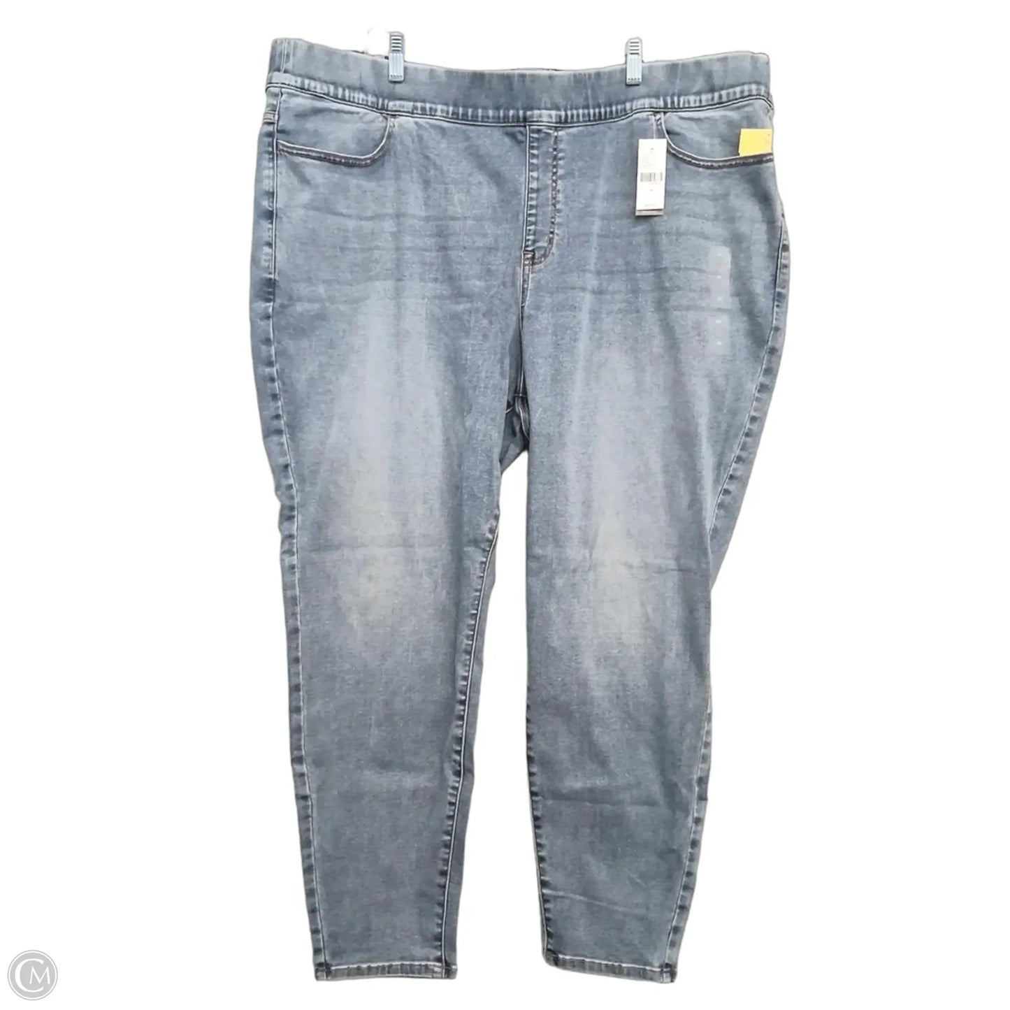 Jeans Straight By Lane Bryant In Blue Denim, Size: 28