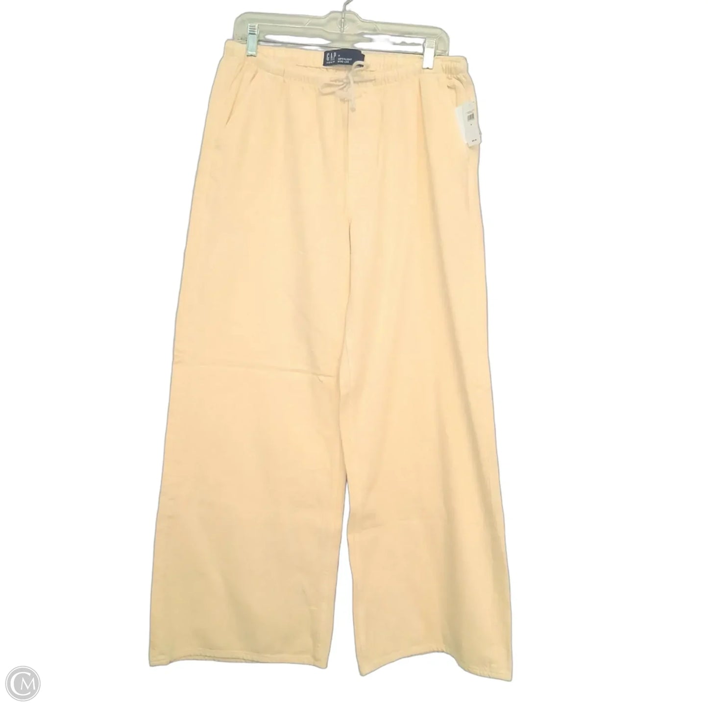 Jeans Wide Leg By Gap In Yellow, Size: 8