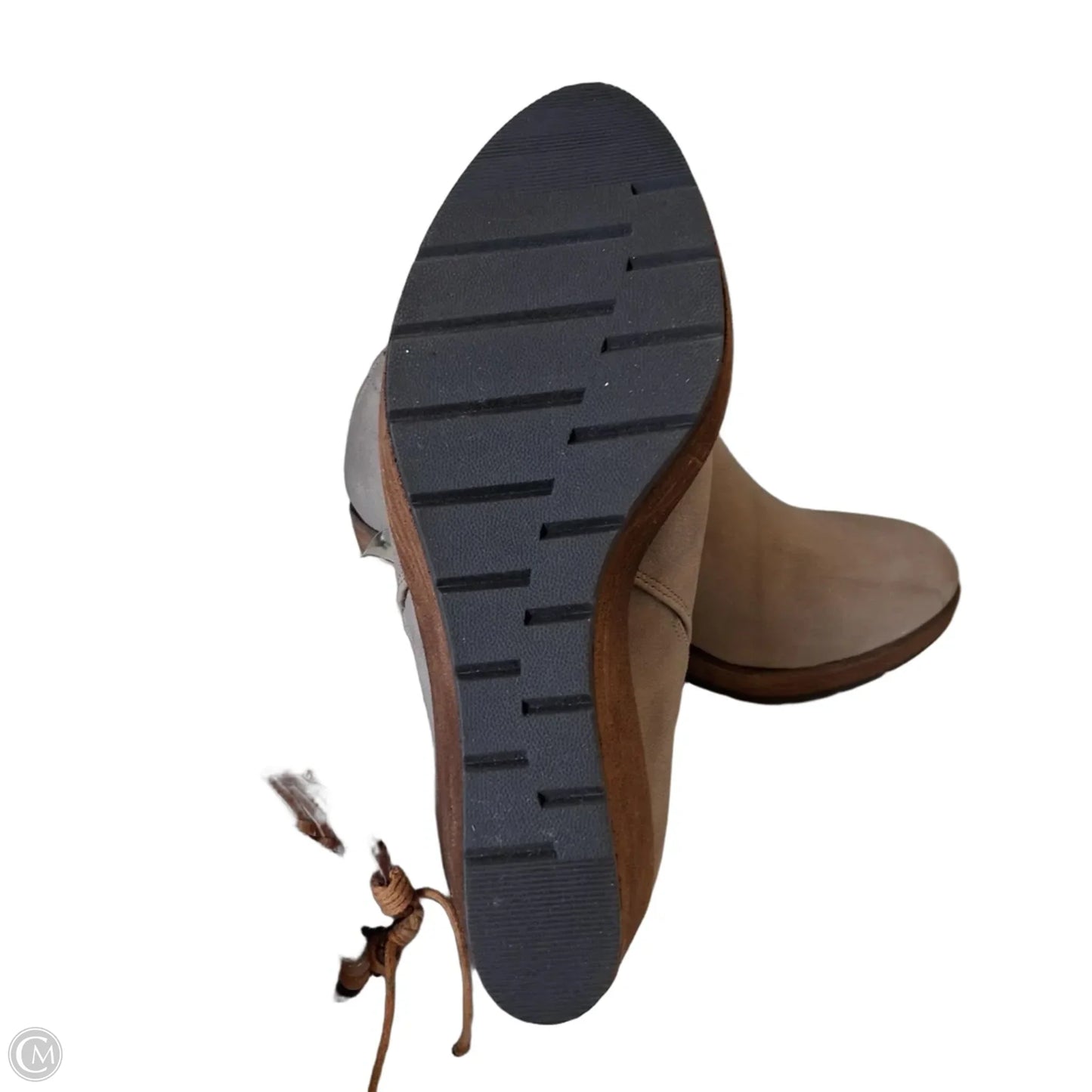 Shoes Heels Wedge By Dr Scholls In Taupe, Size: 6
