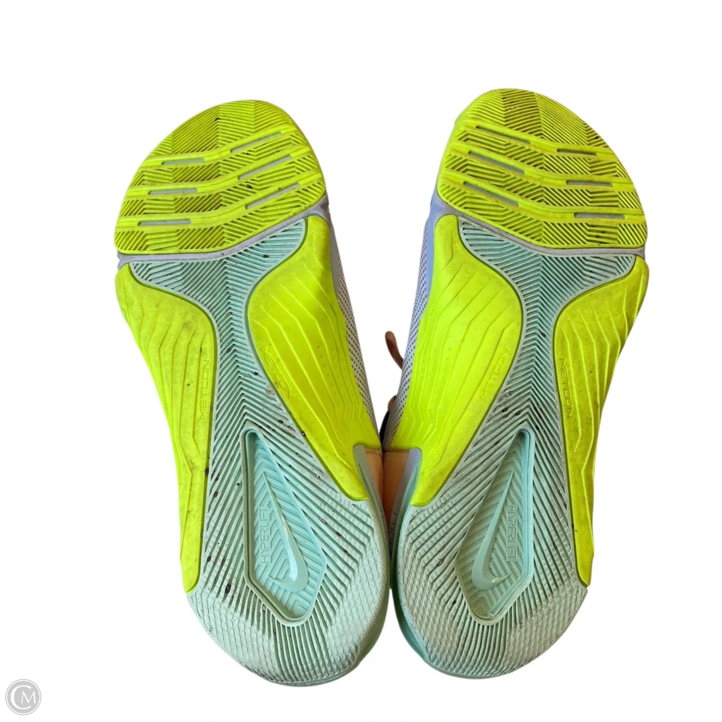 Shoes Athletic By Nike In Orange & Yellow, Size: 11