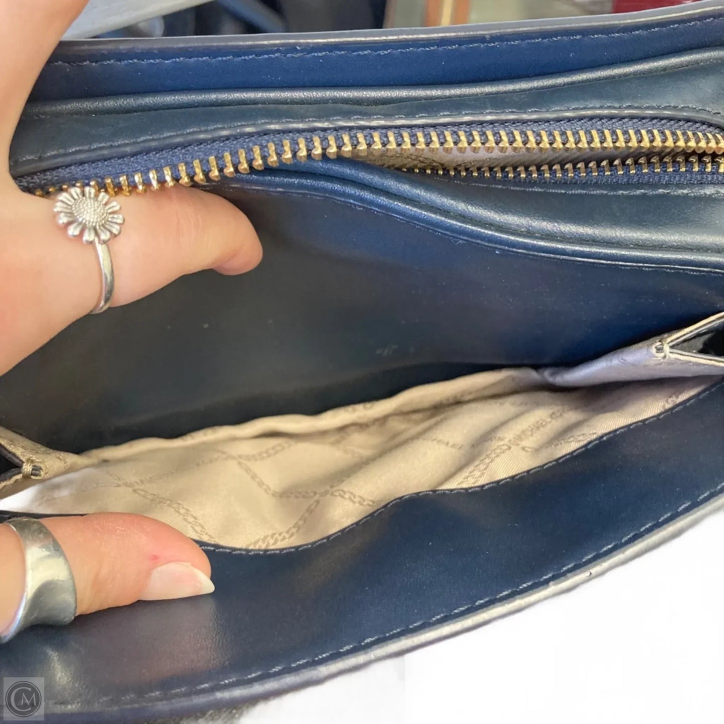 Crossbody Designer By Michael Kors, Size: Small