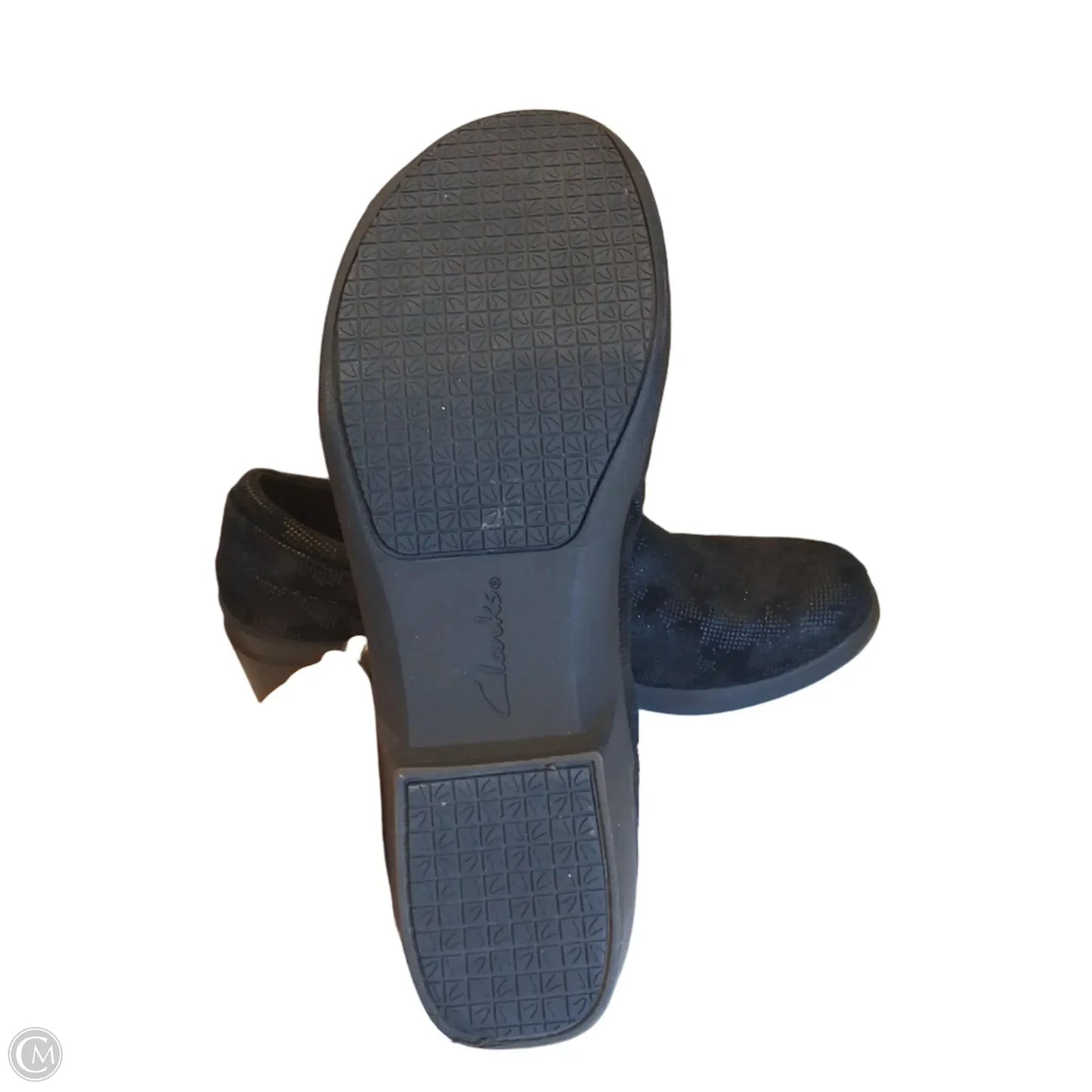 Shoes Heels Block By Clarks In Black, Size: 9