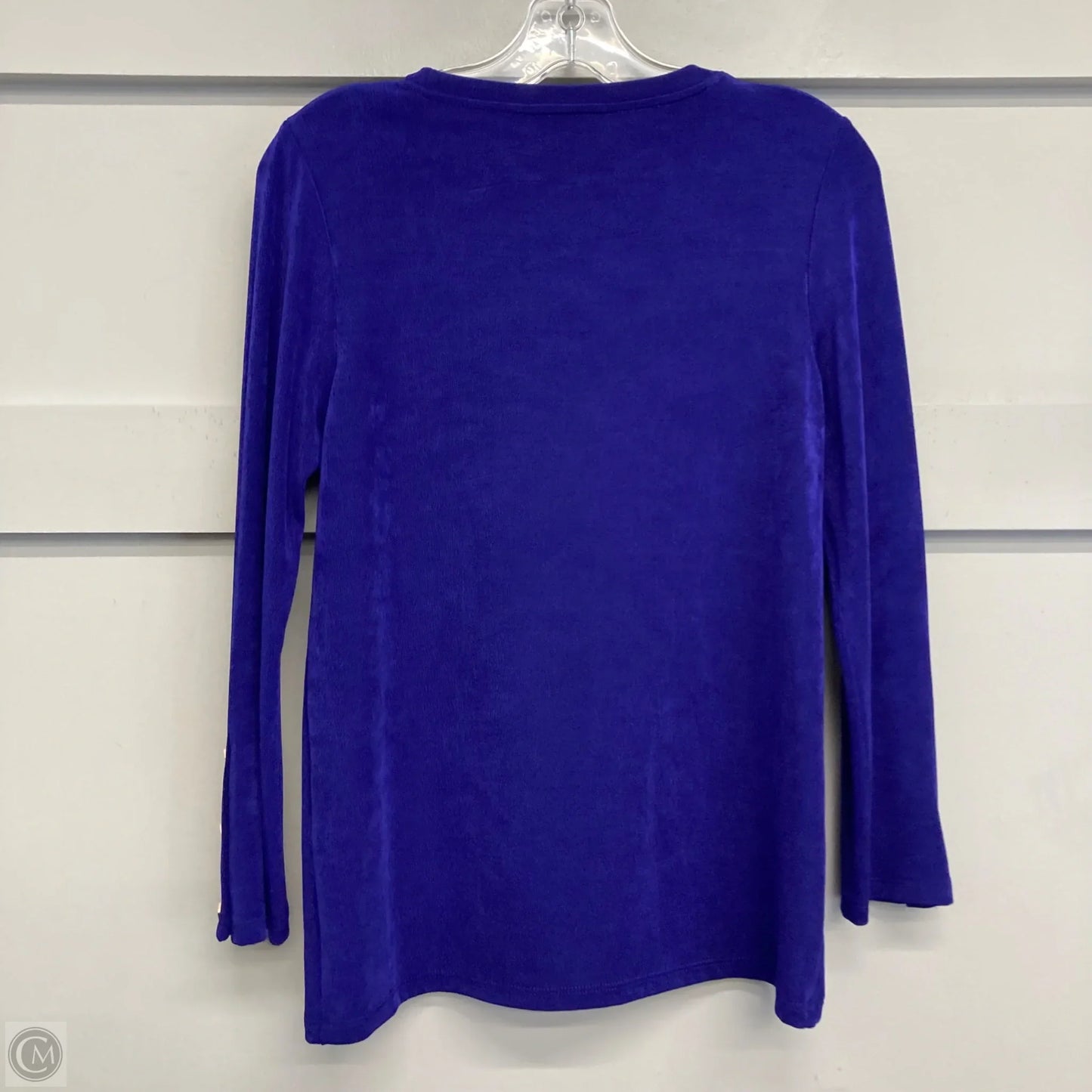 Top Long Sleeve By Chicos In Purple, Size: S