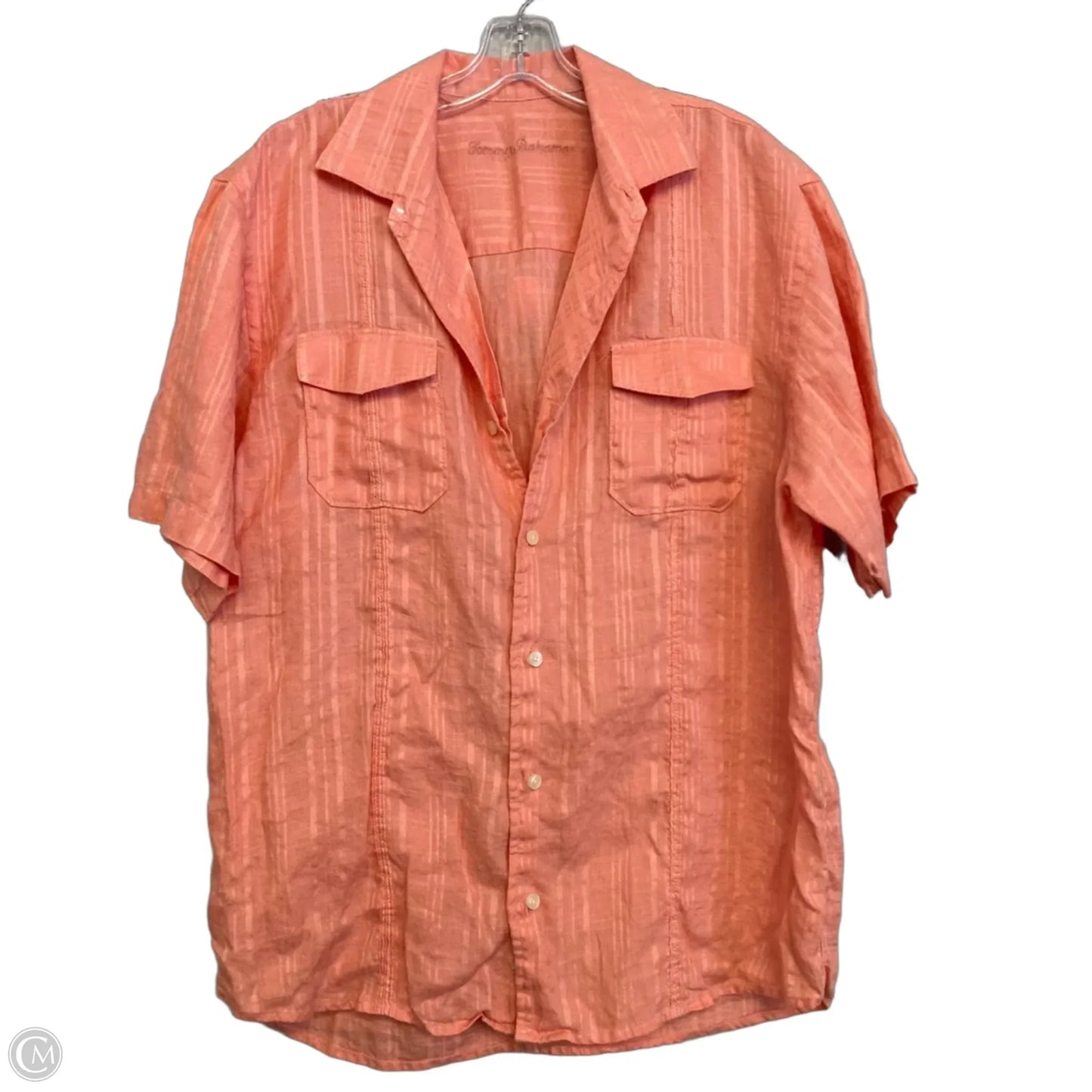 Top Long Sleeve By Tommy Bahama In Orange, Size: M