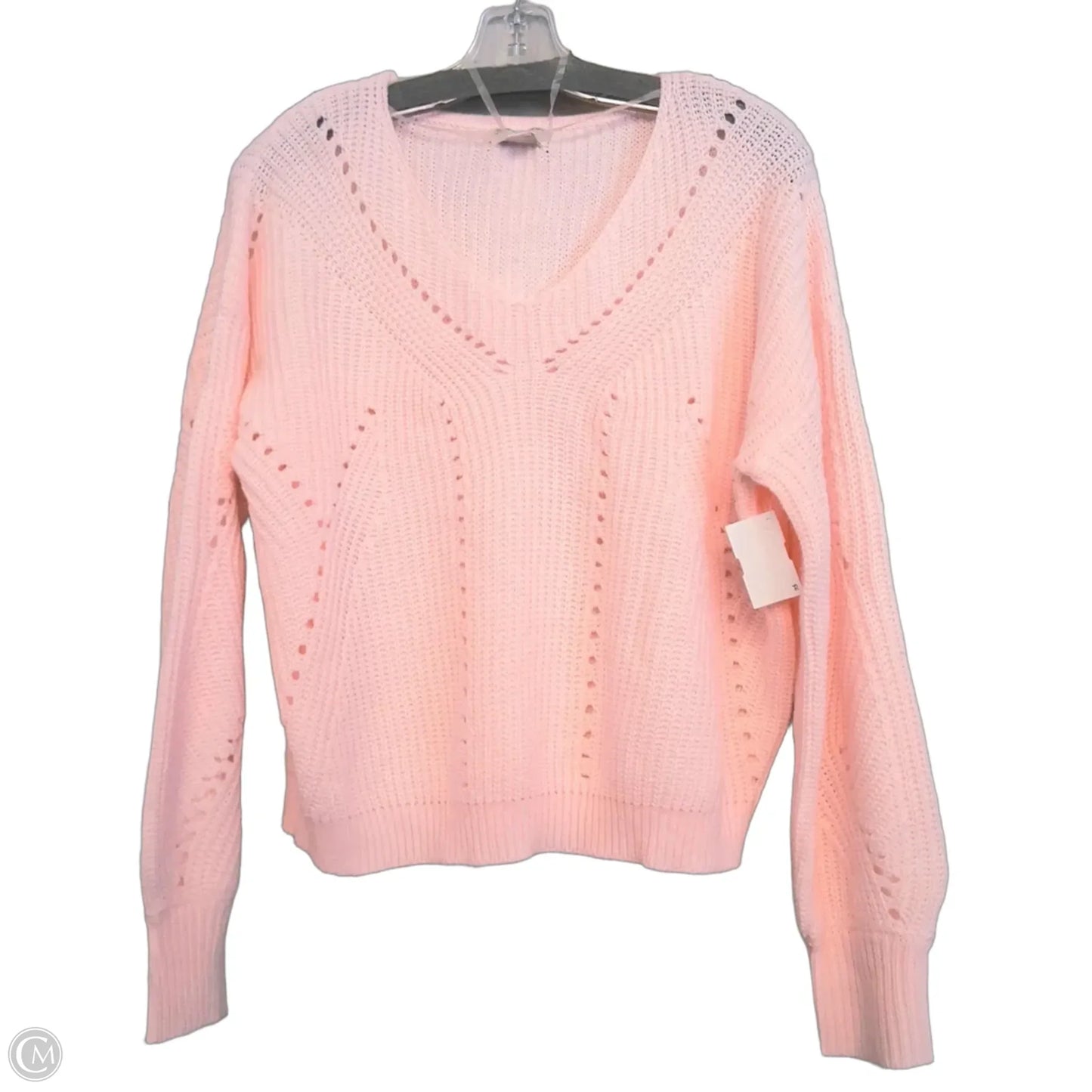 Sweater By Jun & Ivy In Pink, Size: M