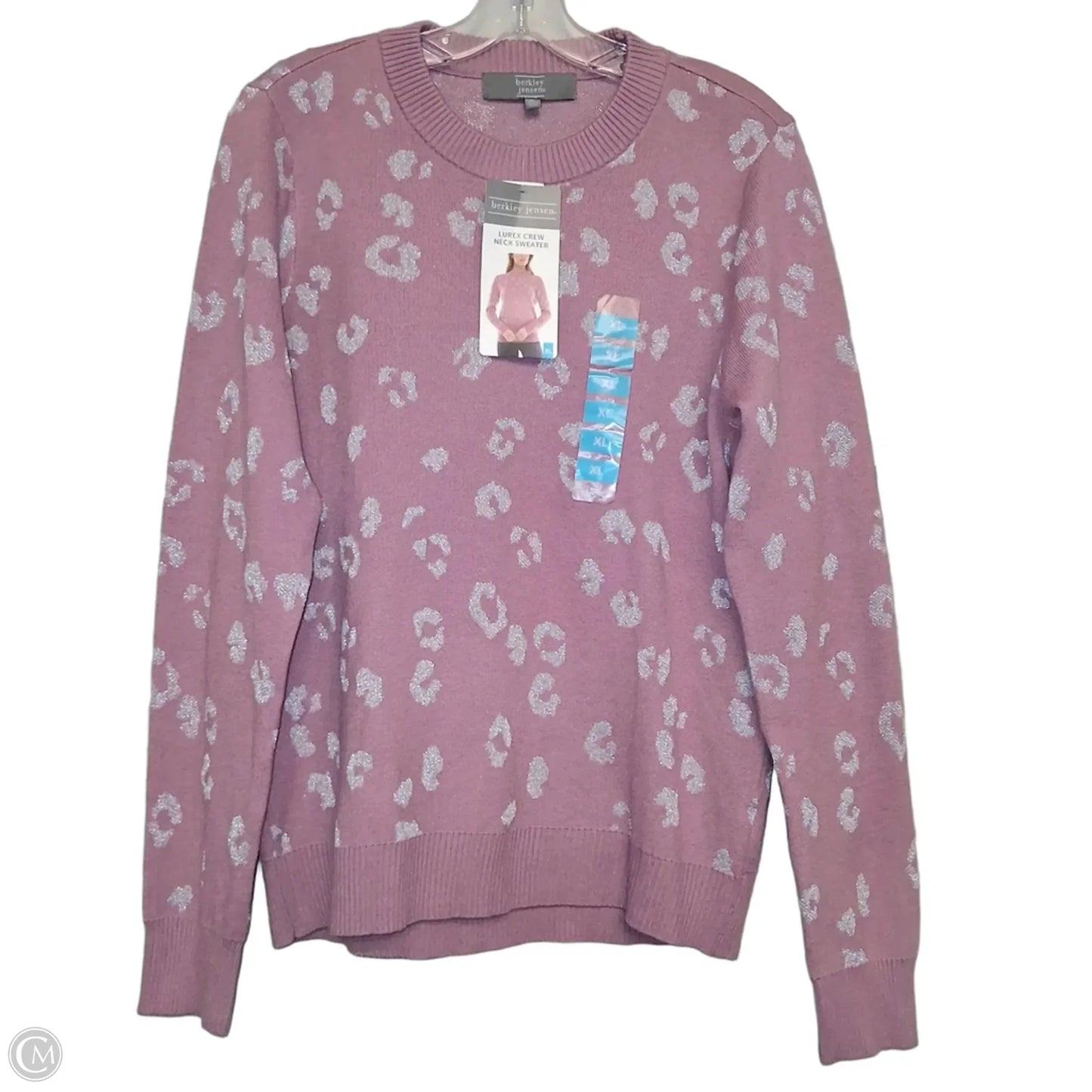 Sweater By Berkley Jensen In Pink, Size: Xl