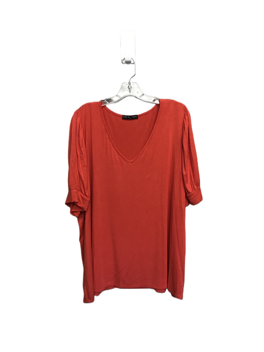 Top Short Sleeve Basic By Kim & Cami  Size: 3x