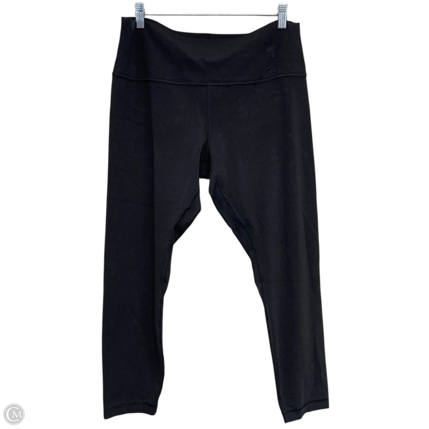 Athletic Capris By Lululemon In Black, Size: L