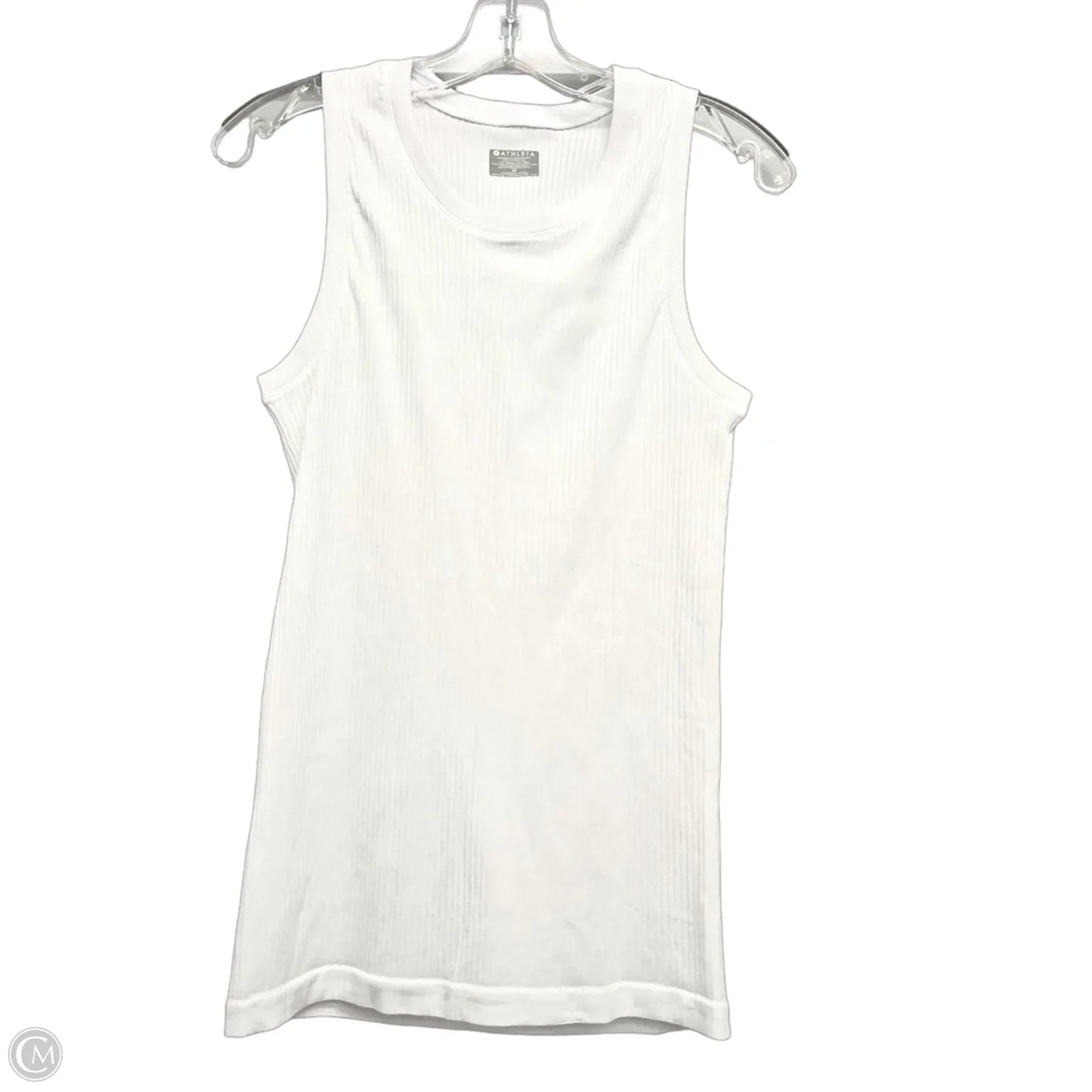 Athletic Tank Top By Athleta In White, Size: M
