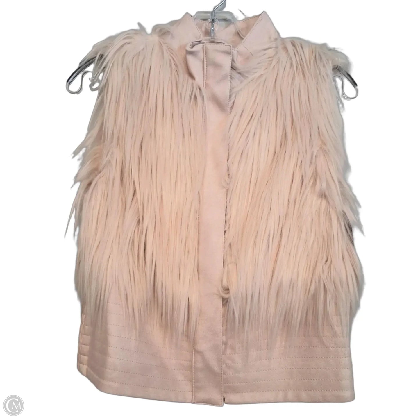 Vest Faux Fur & Sherpa By Chelsea And Violet In Pink, Size: M