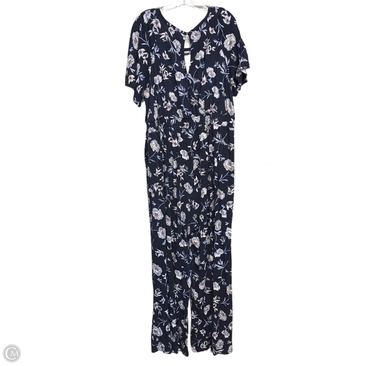 Jumpsuit By Torrid In Floral Print, Size: 3x