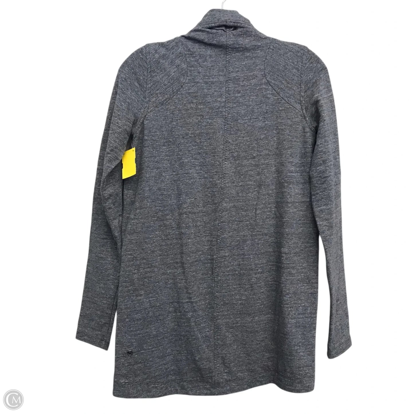 Sweater Cardigan By Lululemon In Grey, Size: S