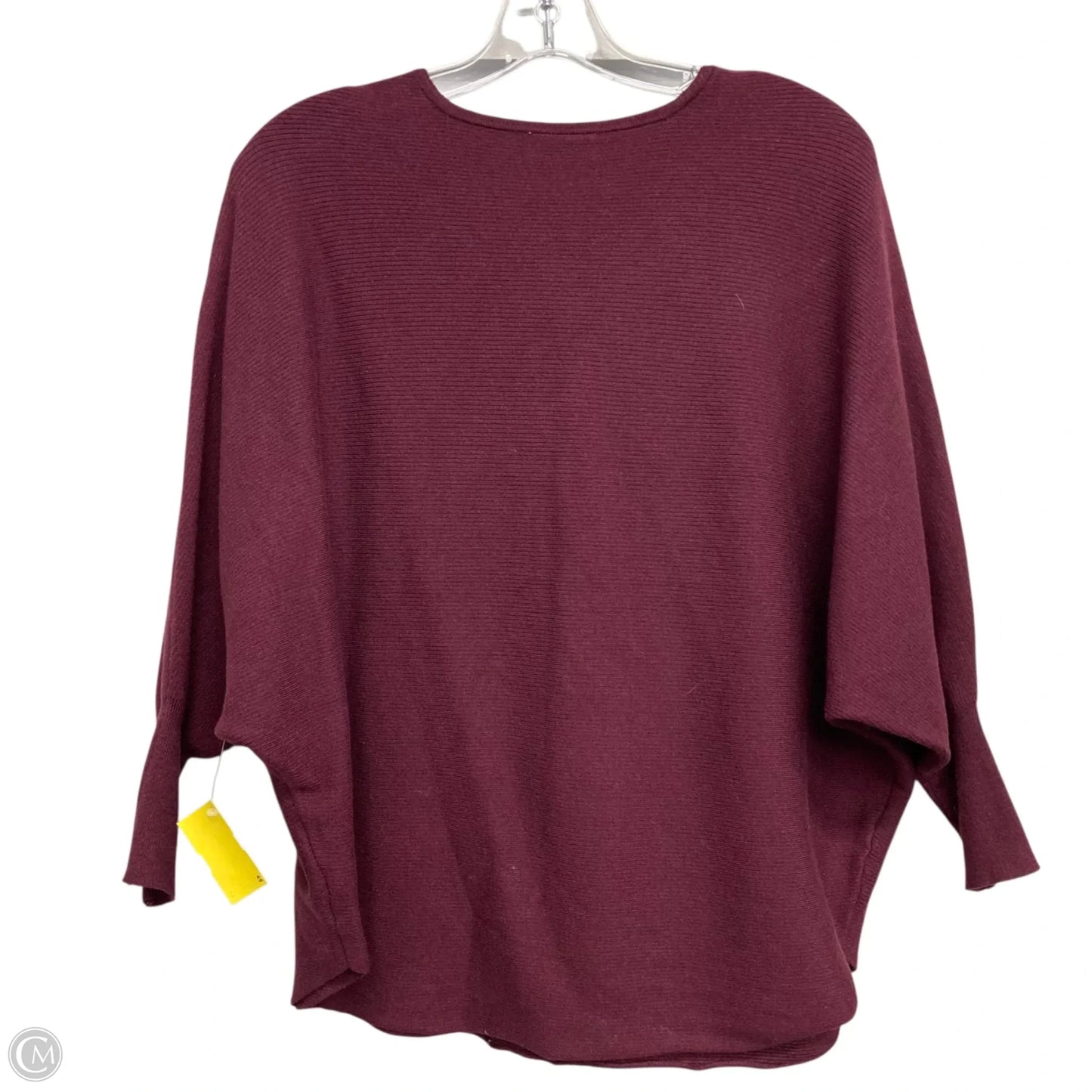 Sweater By Ady P In Maroon, Size: M