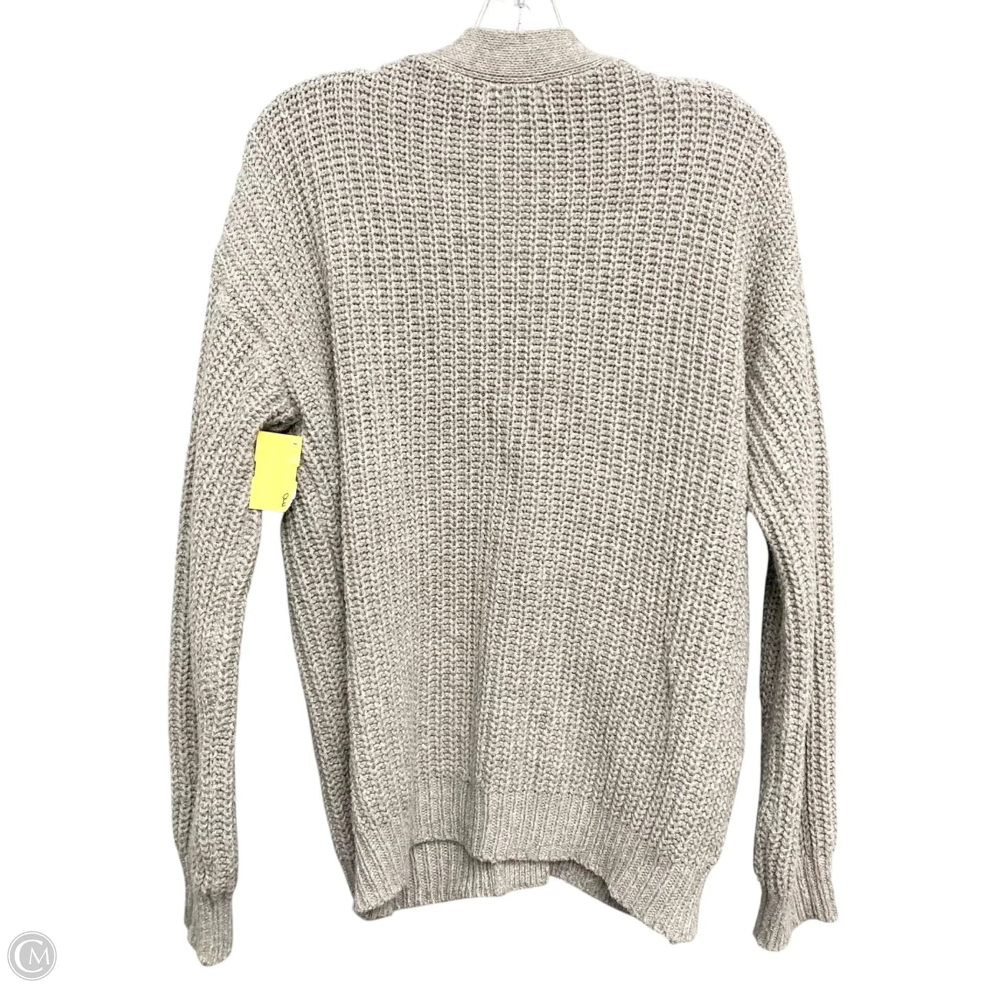 Sweater Cardigan By Bp In Grey, Size: M