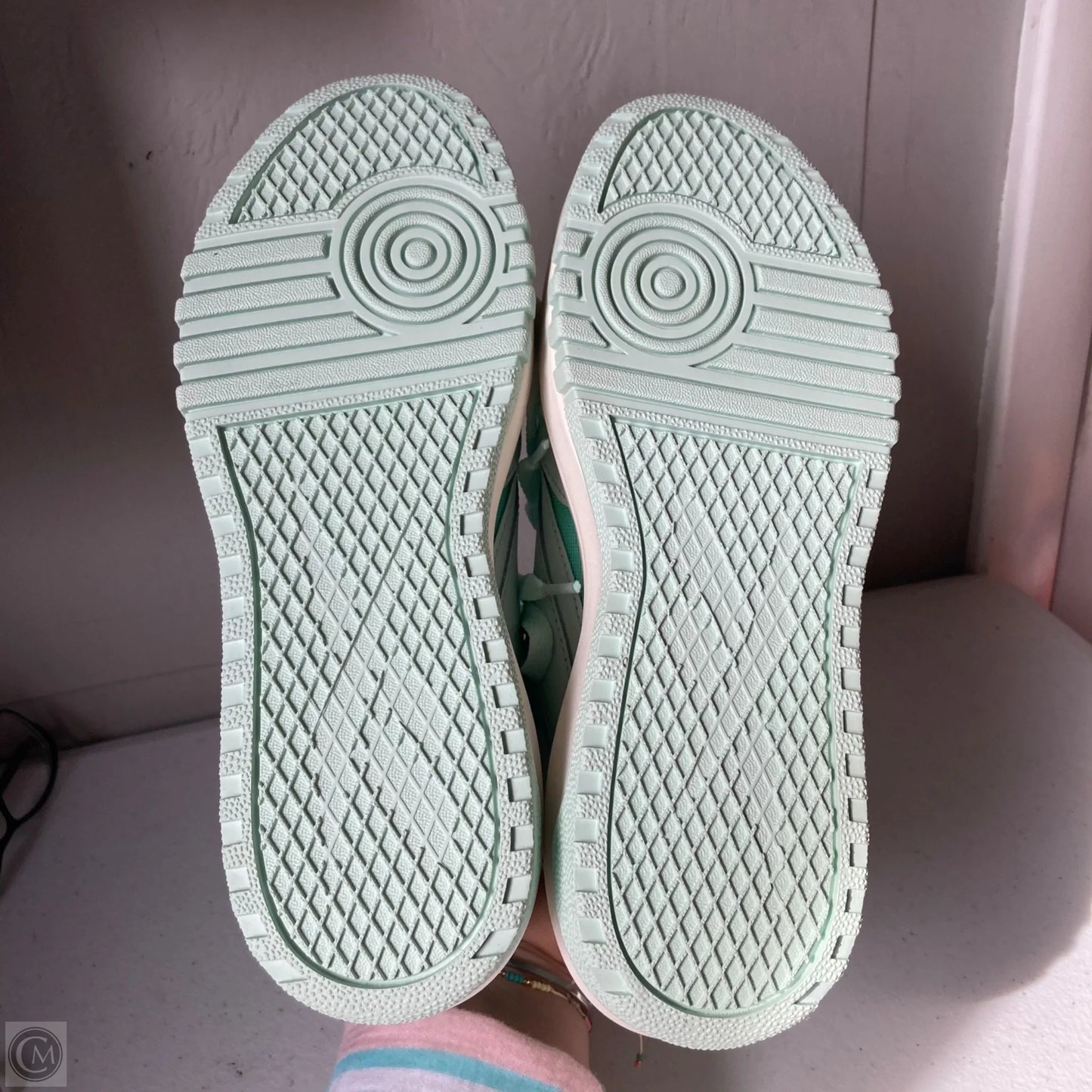 Shoes Sneakers Platform By Reebok In Green, Size: 6.5