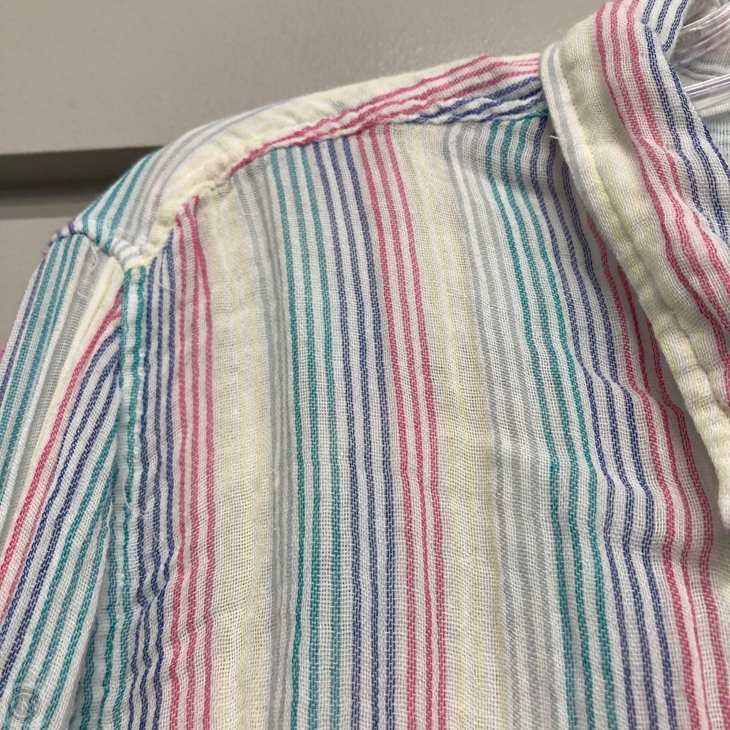Top Long Sleeve By Rails In Striped Pattern, Size: 1x