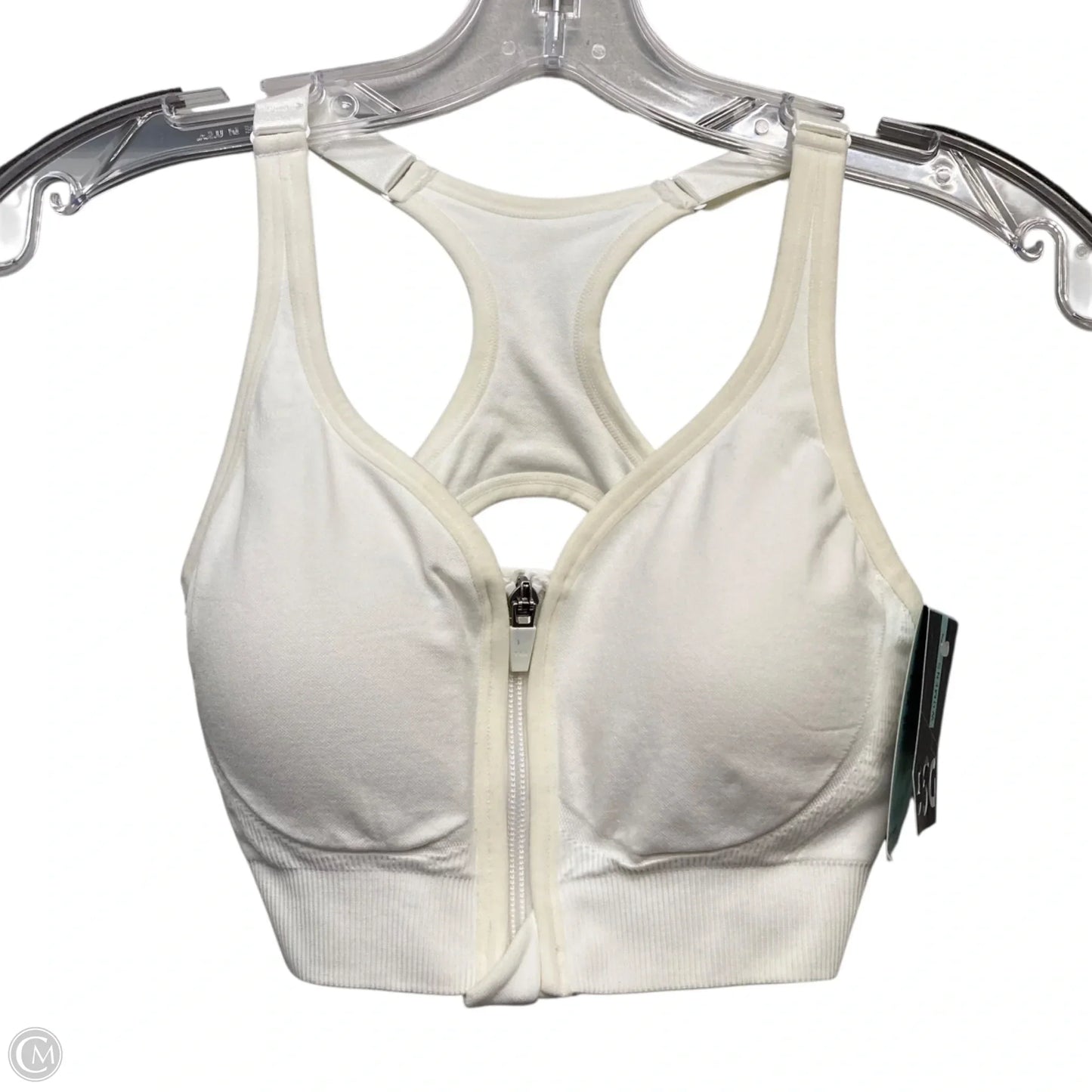Athletic Bra By Dsg Outerwear In White, Size: S