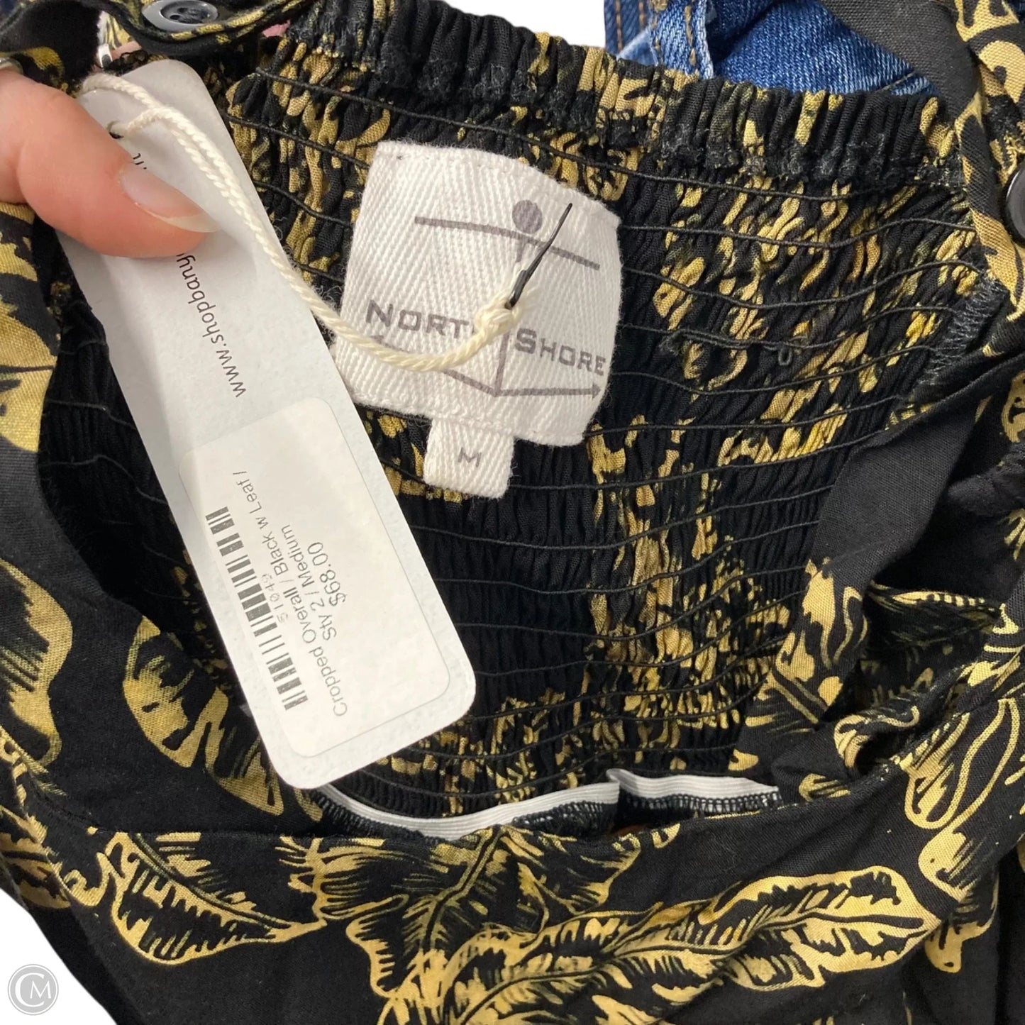 Jumpsuit By North Shore In Black & Gold, Size: M