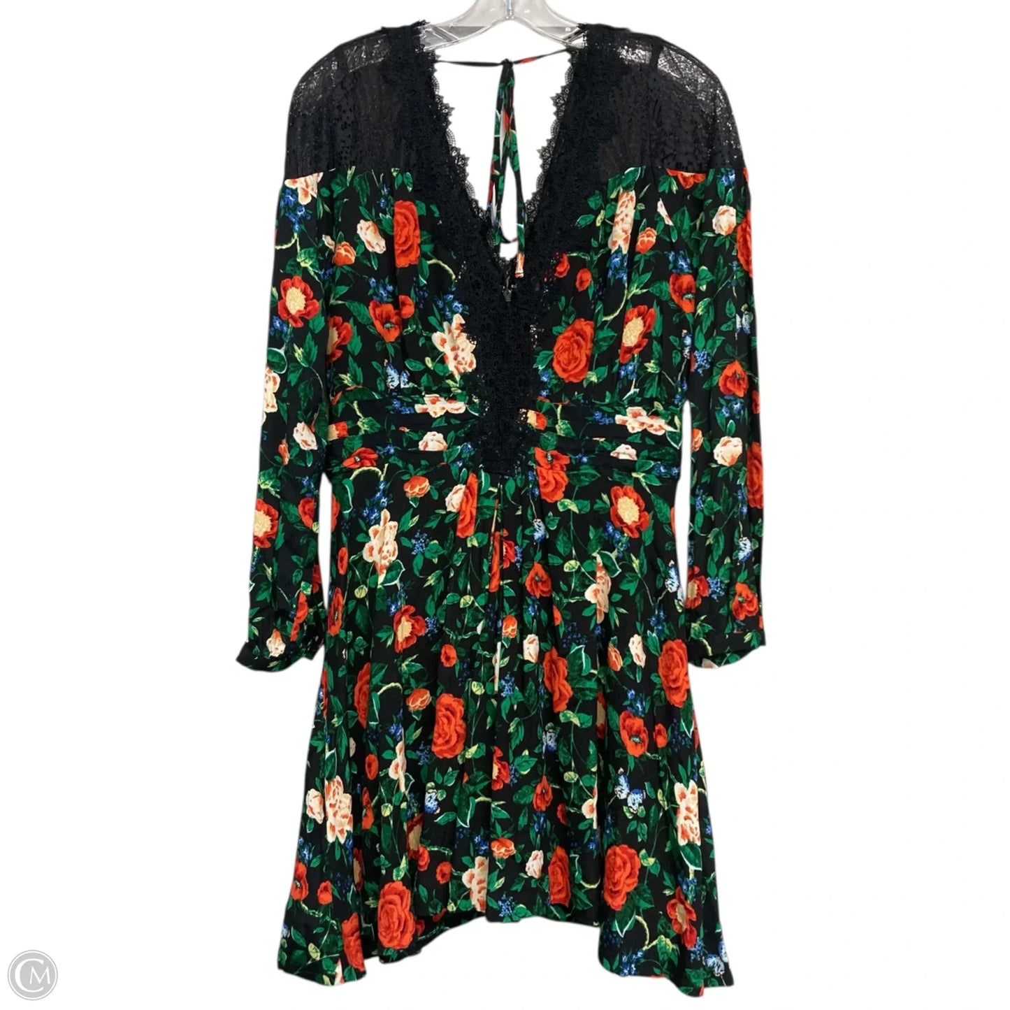 Dress Casual Short By Anthropologie In Floral Print, Size: M