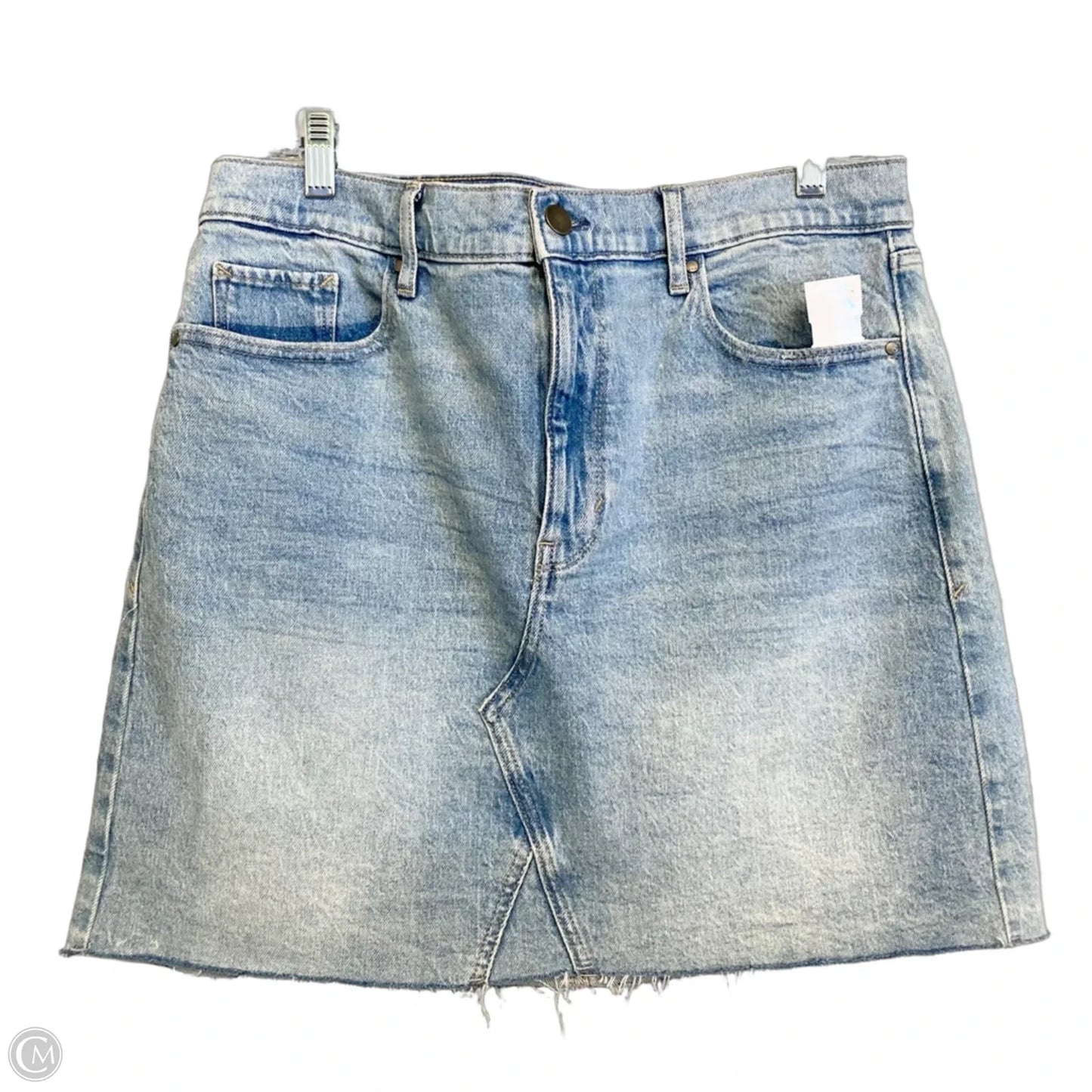 Skirt Mini & Short By Ana In Blue Denim, Size: 12