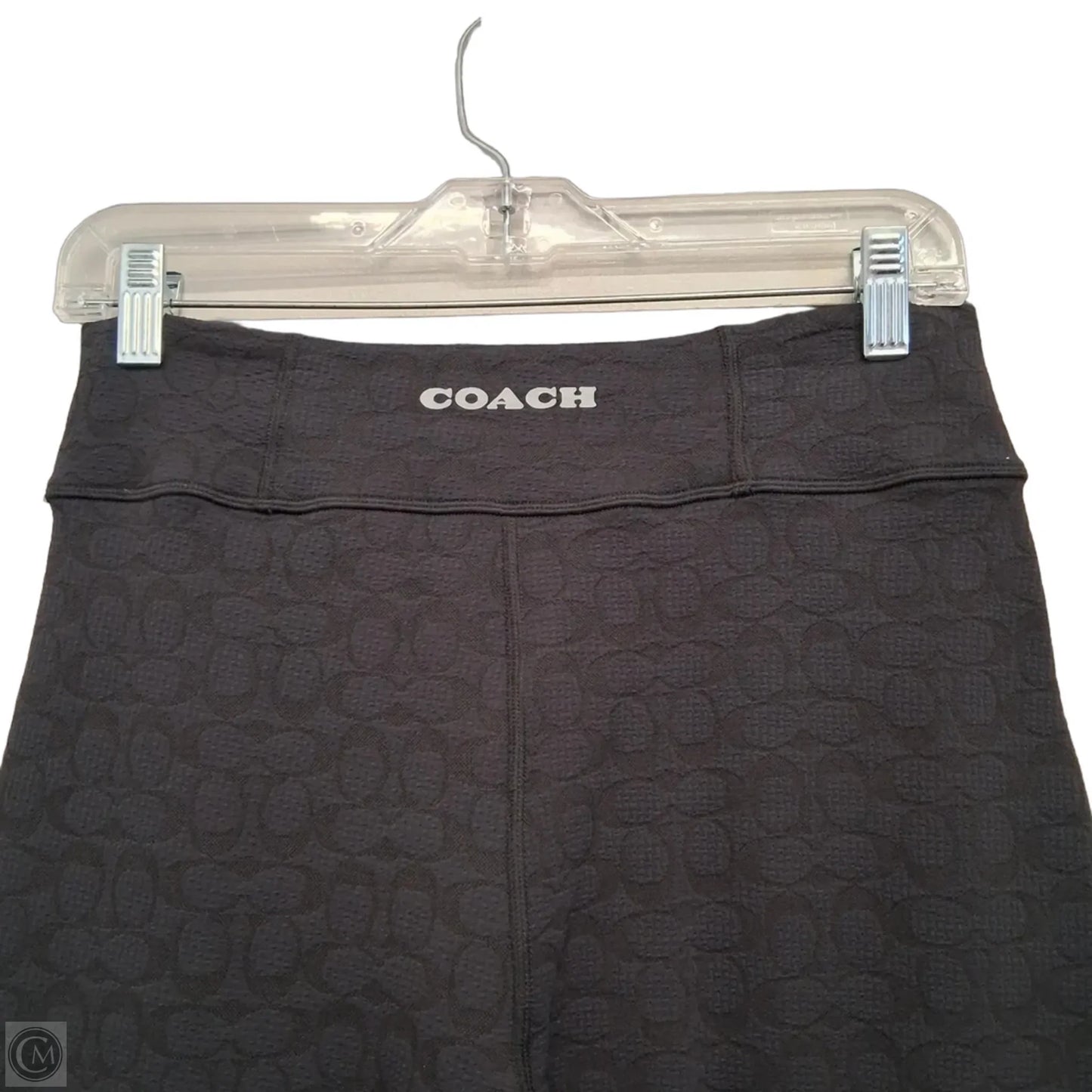 Pants Designer By Coach In Black and Navy, Size: L
