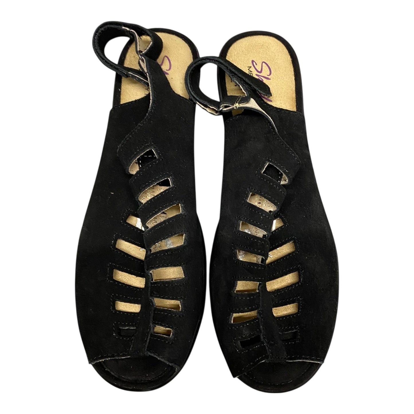 Shoes Heels Wedge By Skechers In Black, Size:10