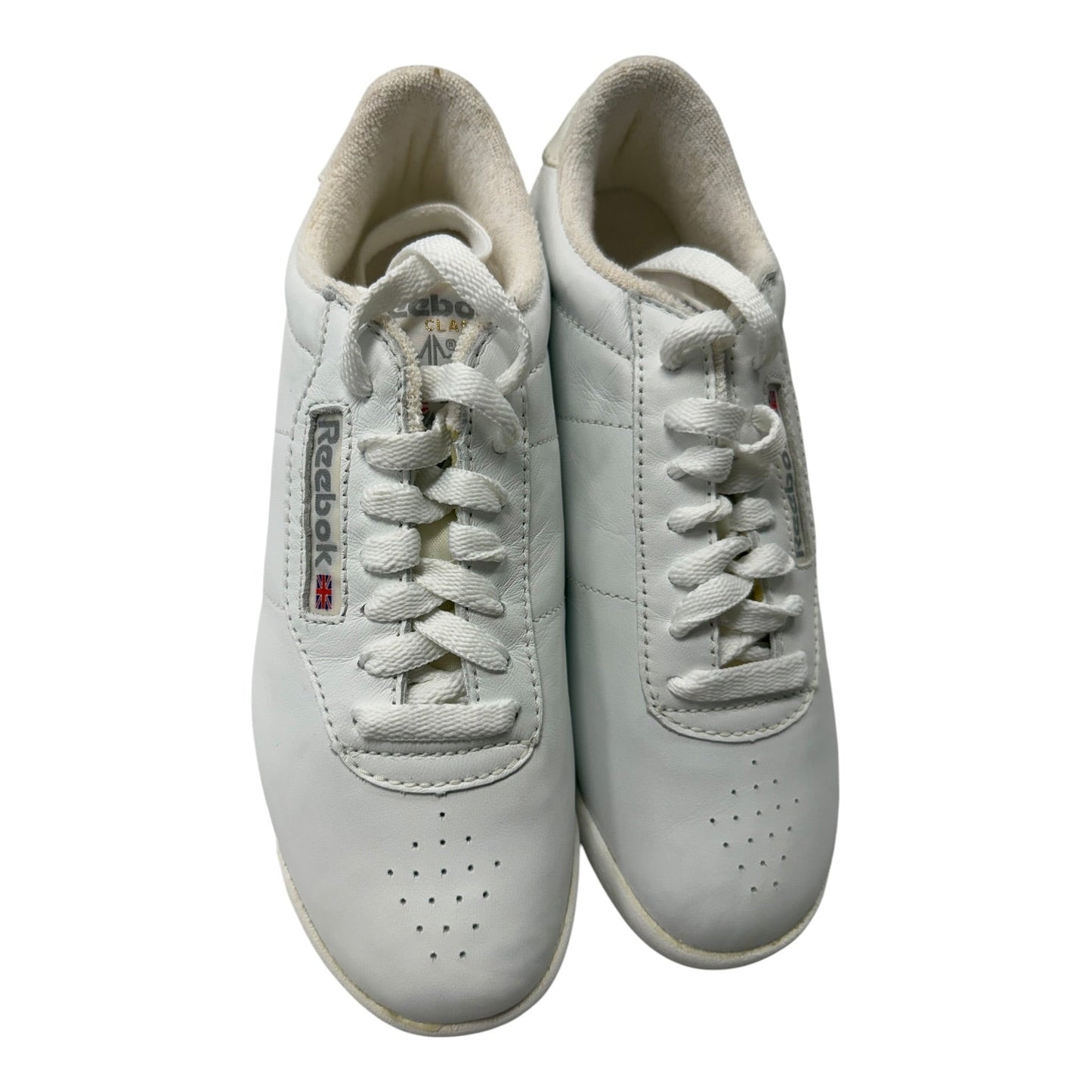 Shoes Athletic By Reebok In White, Size:6
