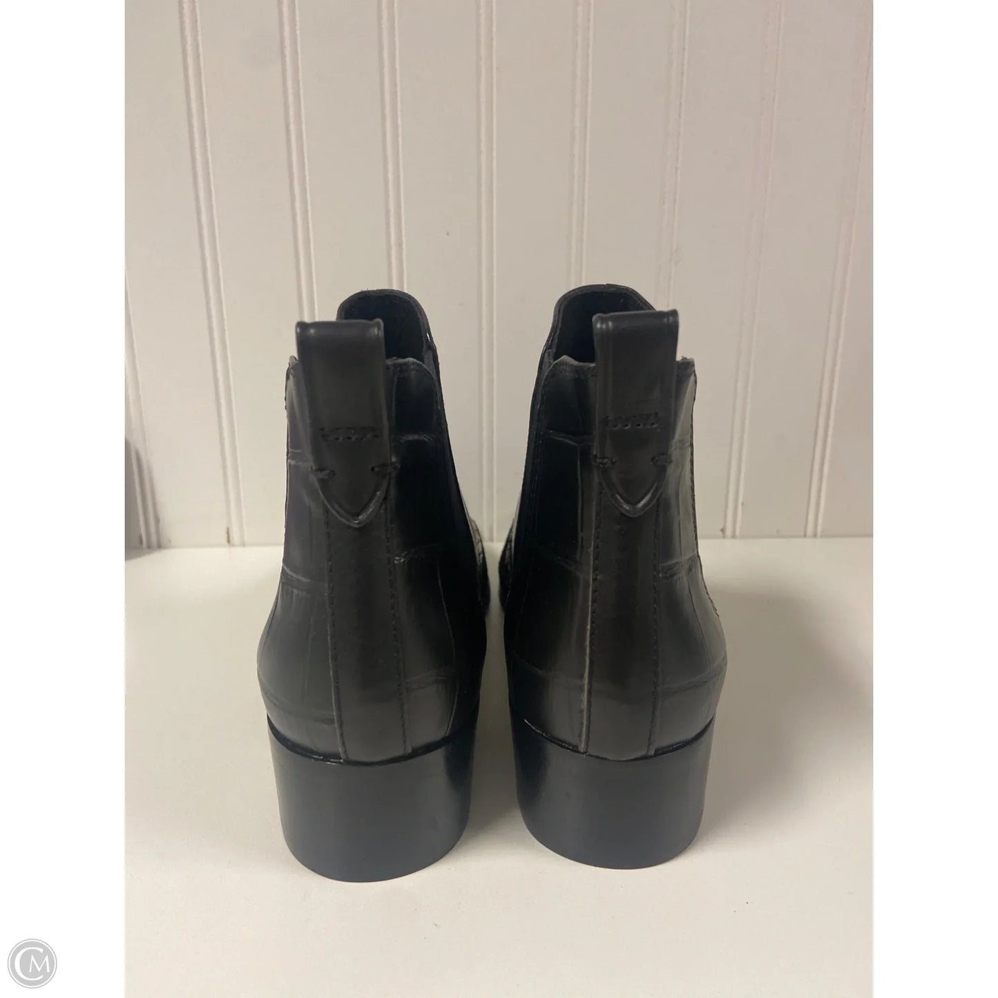Boots Designer By Coach In Black, Size: 9