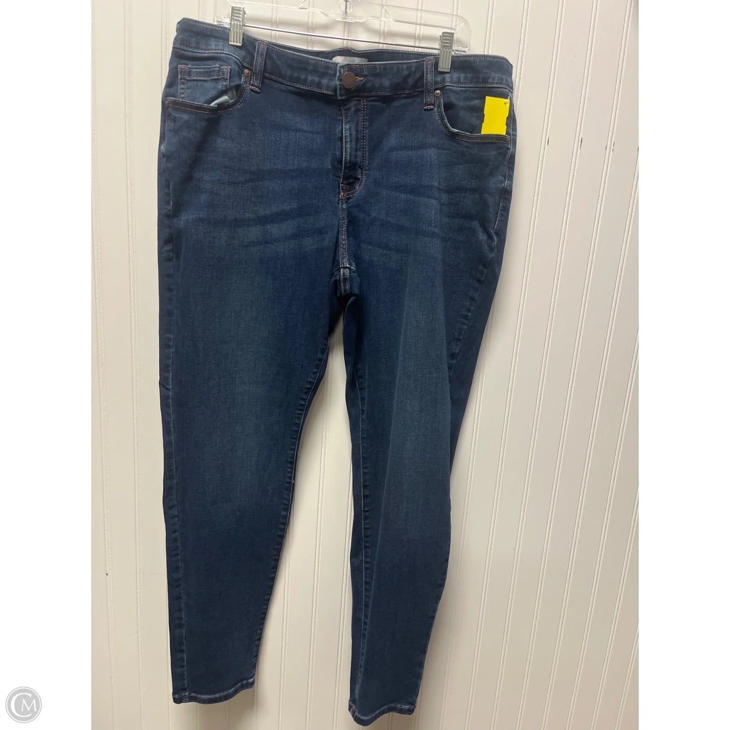 Jeans Skinny By Lane Bryant In Blue, Size: 20