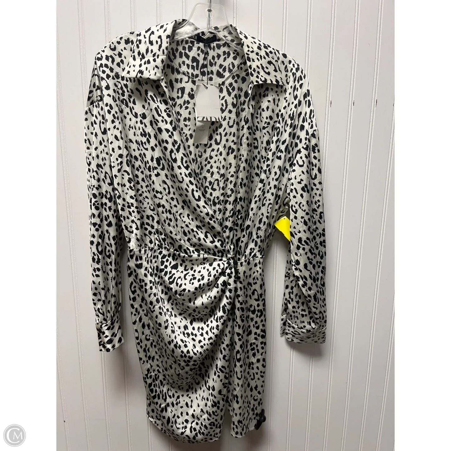 Dress Party Short By Zara In Animal Print, Size: S