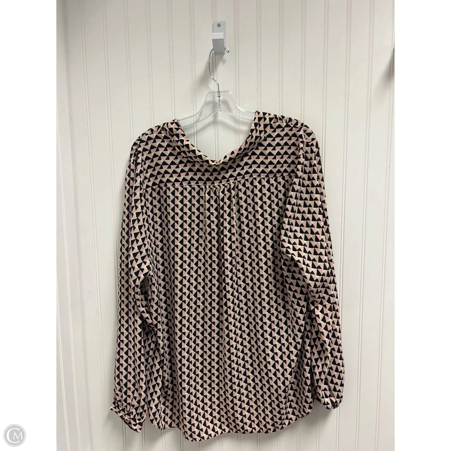 Top Long Sleeve By Not Your Daughters Jeans In Multi-colored, Size: Xl