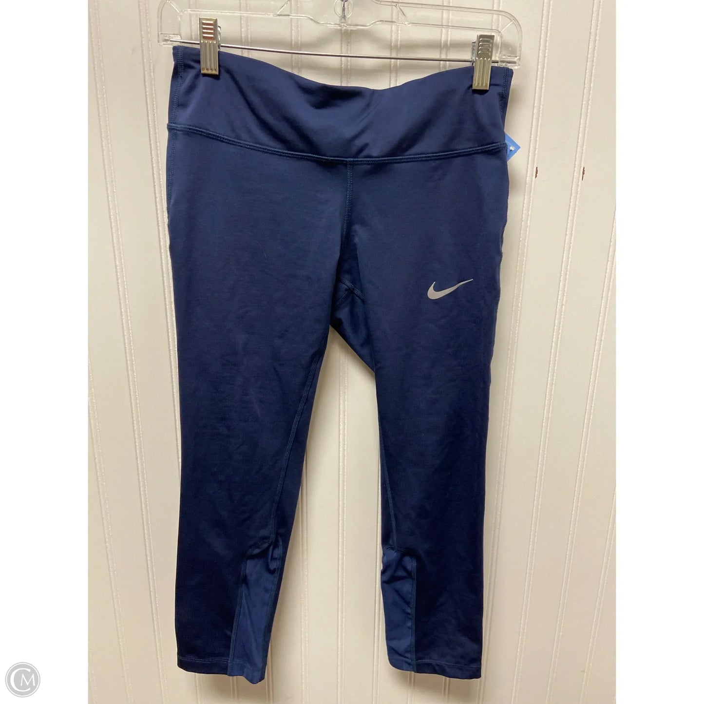 Athletic Capris By Nike In Blue, Size: S