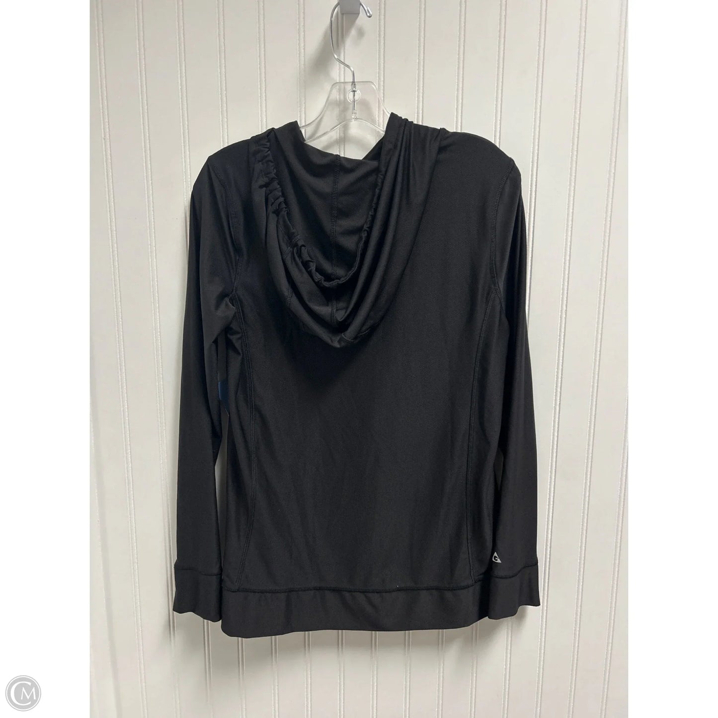Athletic Top Long Sleeve Hoodie By Gerry In Black, Size: S