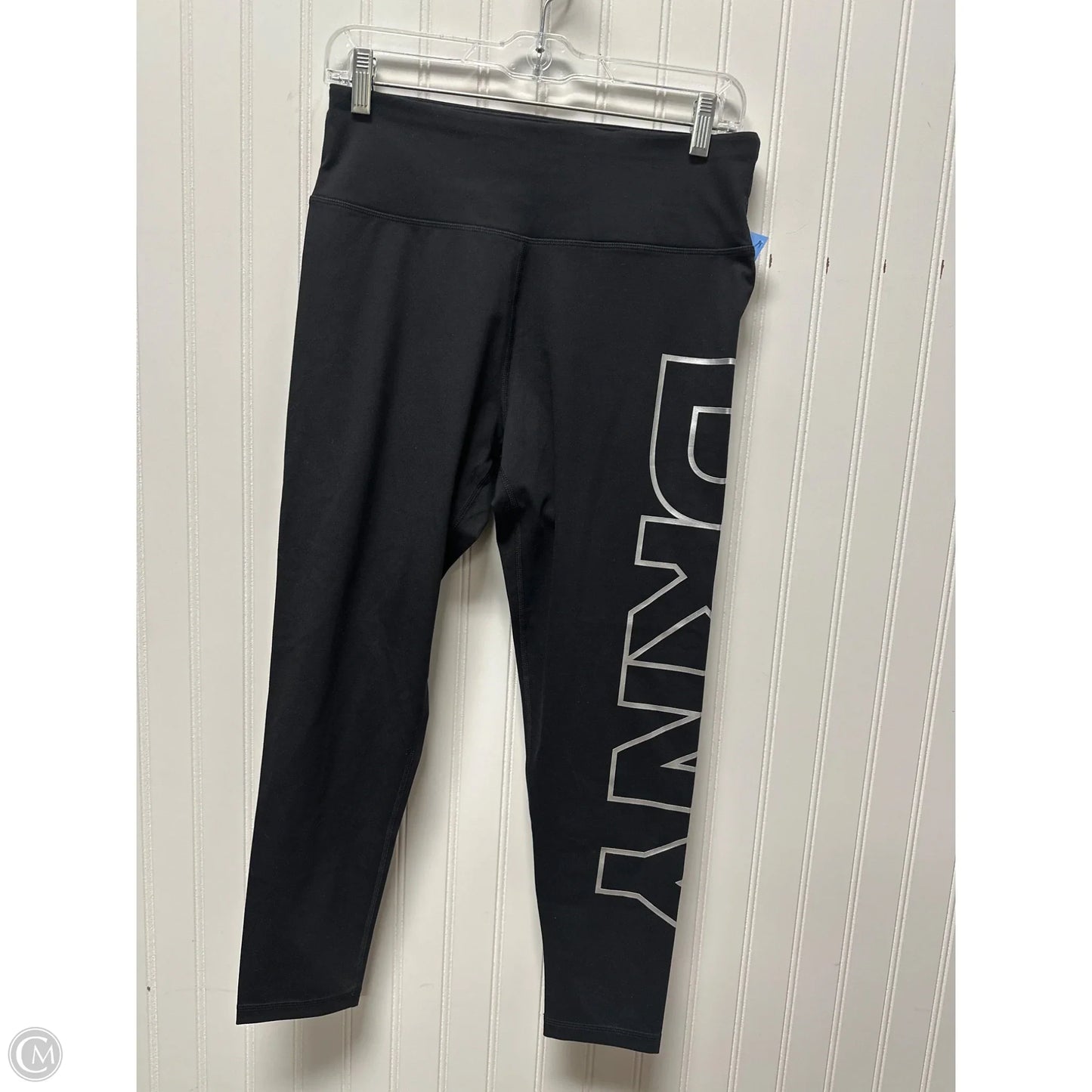 Athletic Leggings By Dkny In Black, Size: L
