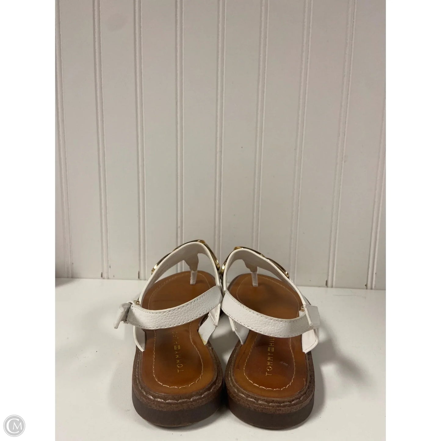 Sandals Flats By Tommy Hilfiger In White, Size: 6.5