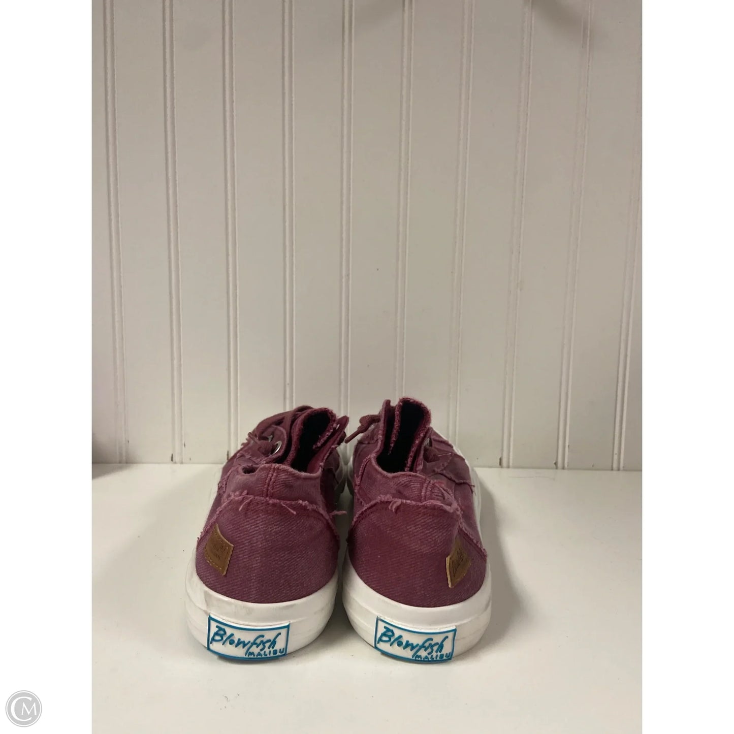 Shoes Flats By Blowfish In Maroon, Size: 10