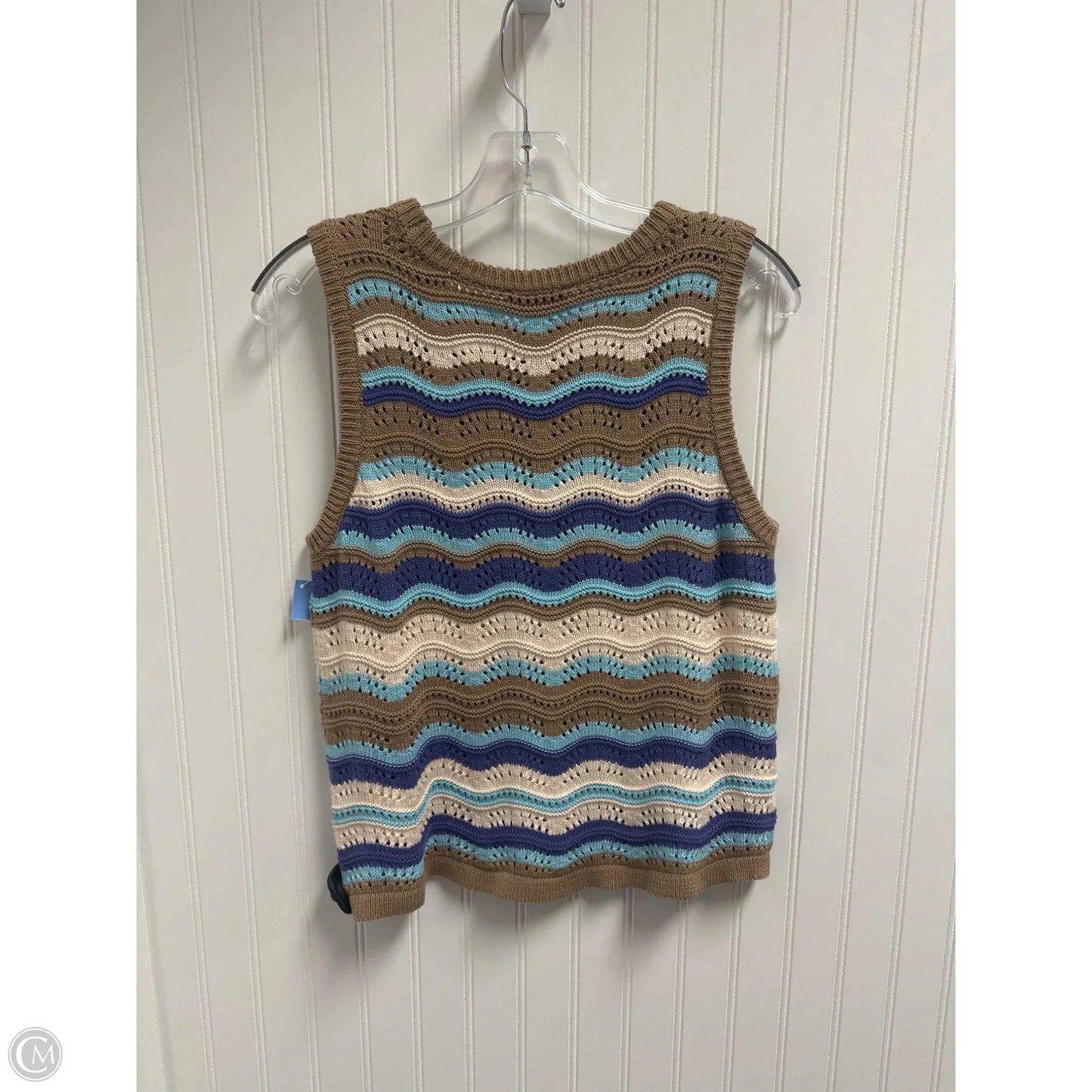 Sweater Short Sleeve By Democracy In Multi-colored, Size: M