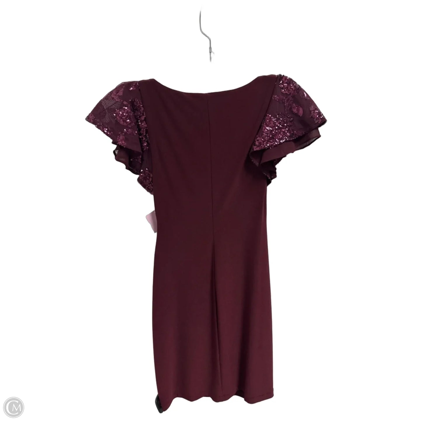 Dress Party Short By Lauren By Ralph Lauren In Purple, Size: Xs
